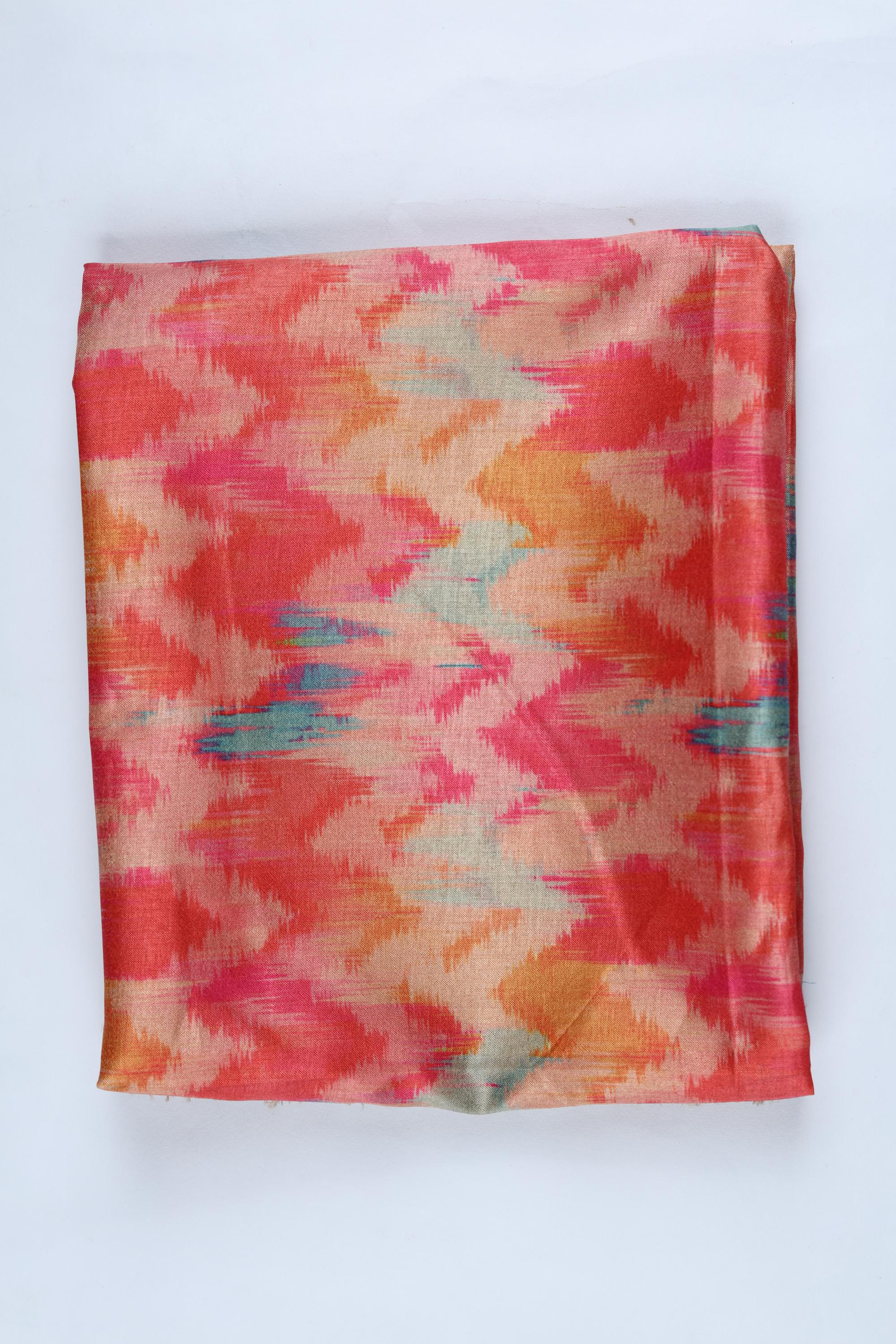 Blended Silk 3 Piece Unstitched Suit Set – Ethnic Craft-387