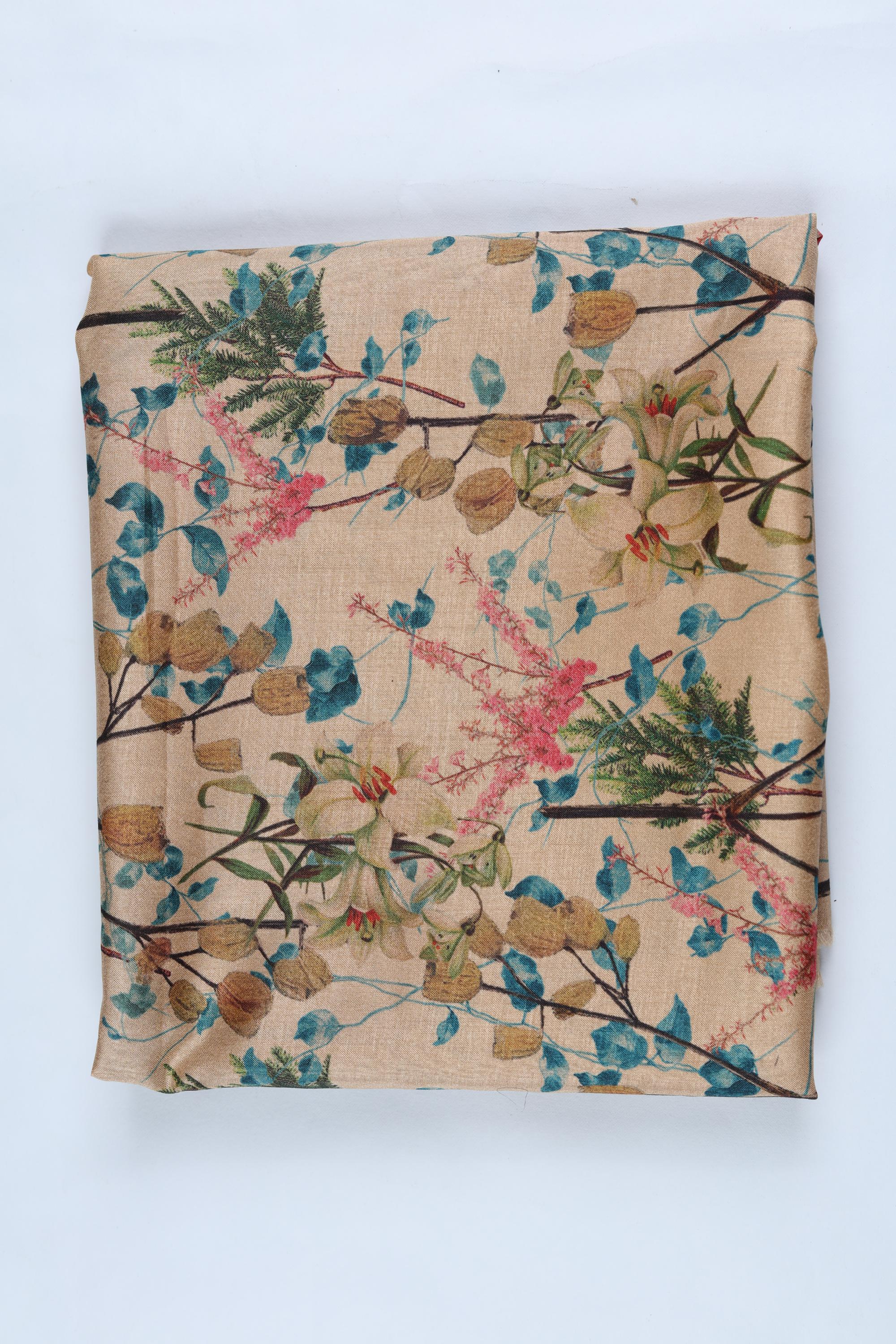 Blended Silk 3 Piece Unstitched Suit Set – Ethnic Craft399