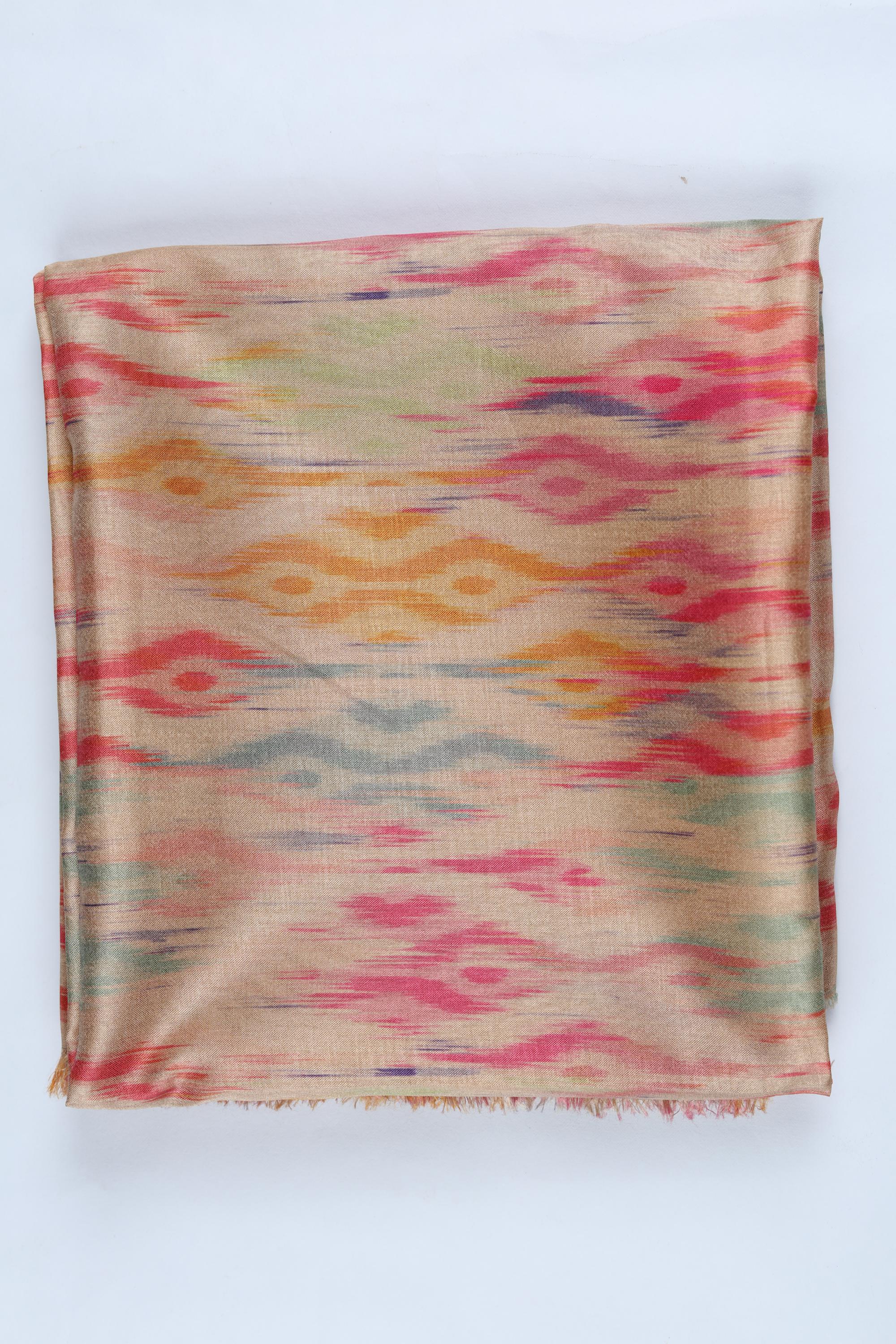 Blended Silk 3 Piece Unstitched Suit Set – Ethnic Craft407