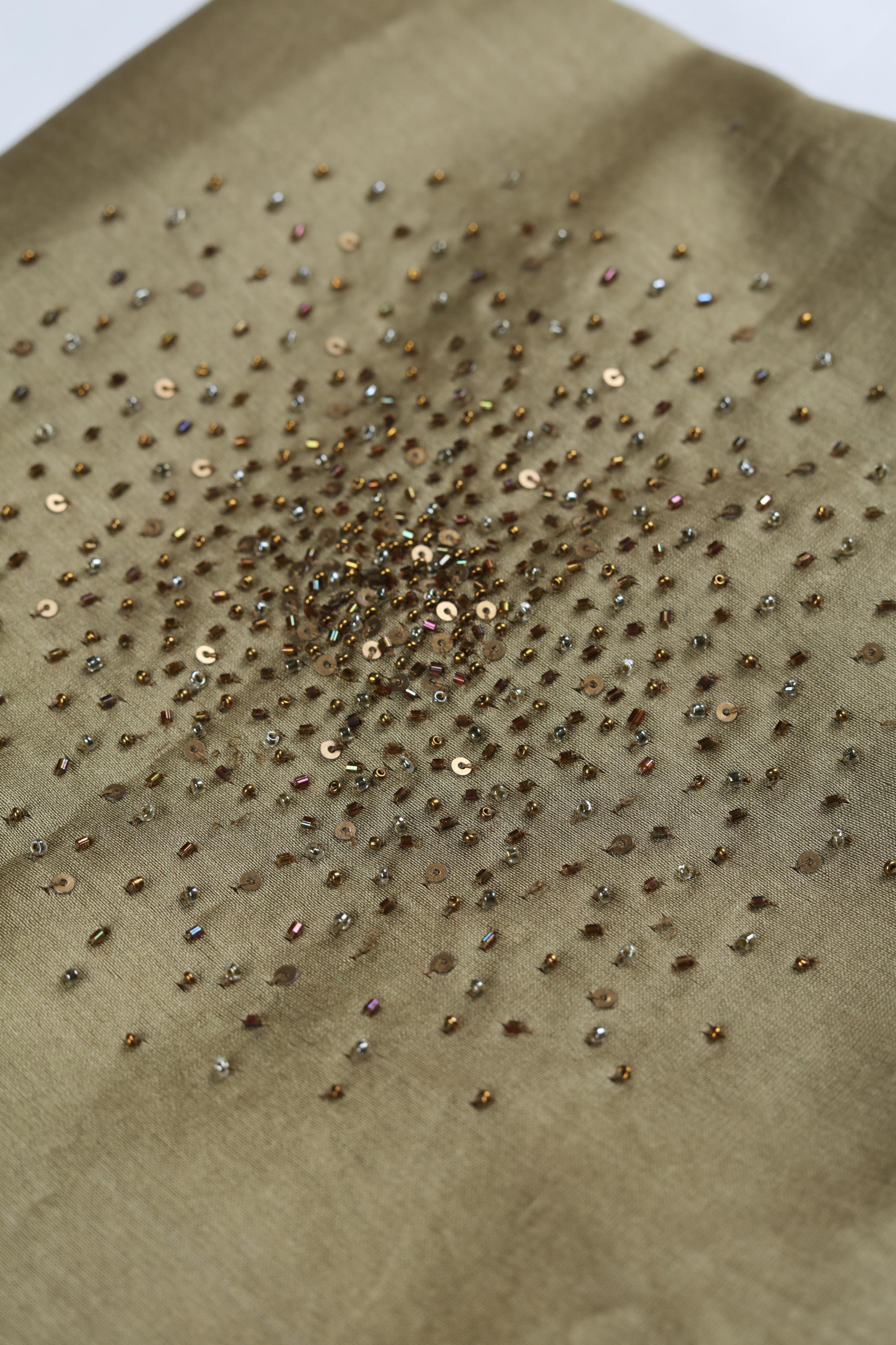 Blended Silk 3 Piece Unstitched Suit Set – Ethnic Craft409