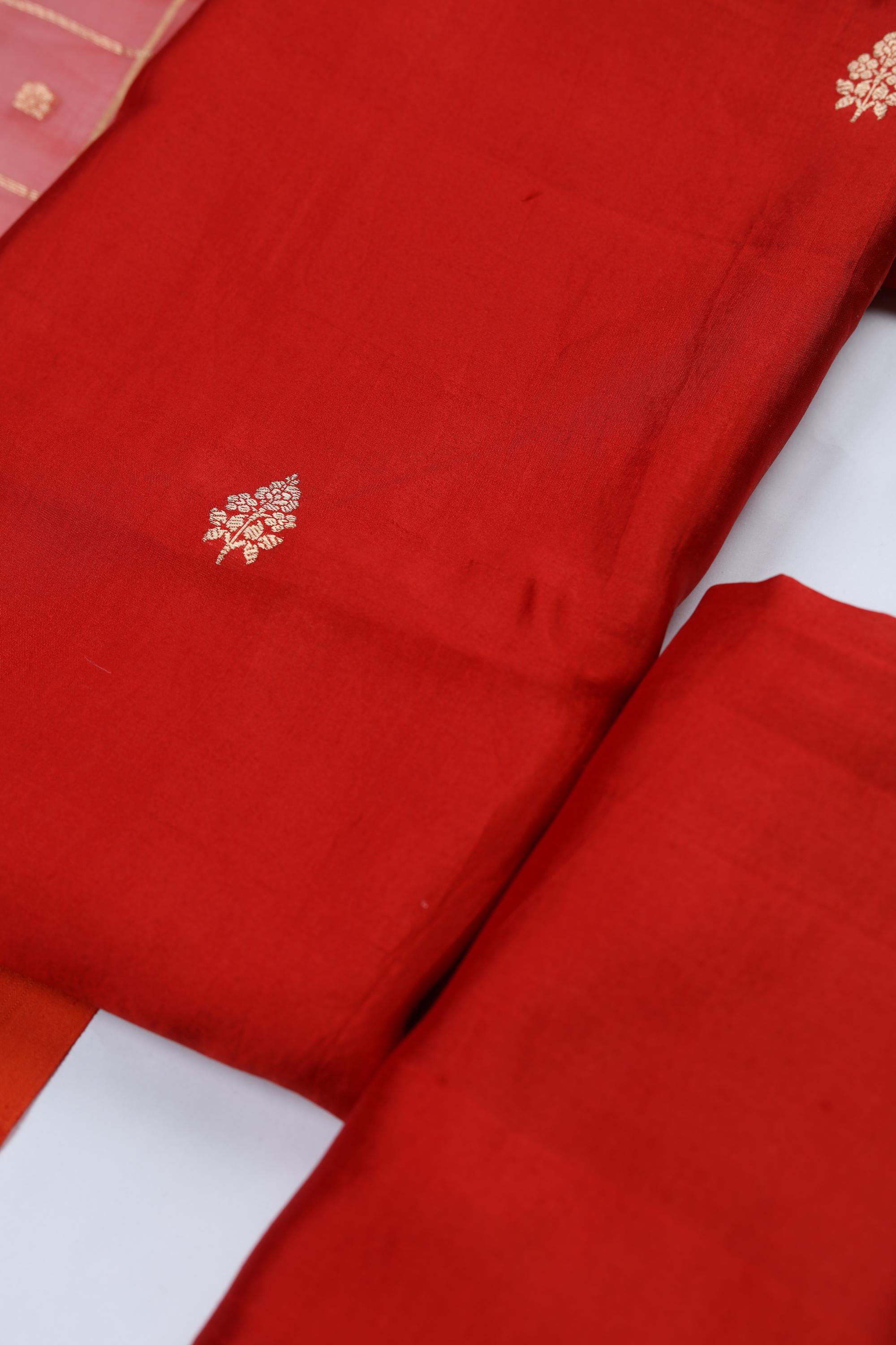 Pure Katan Banarasi Silk Set -4