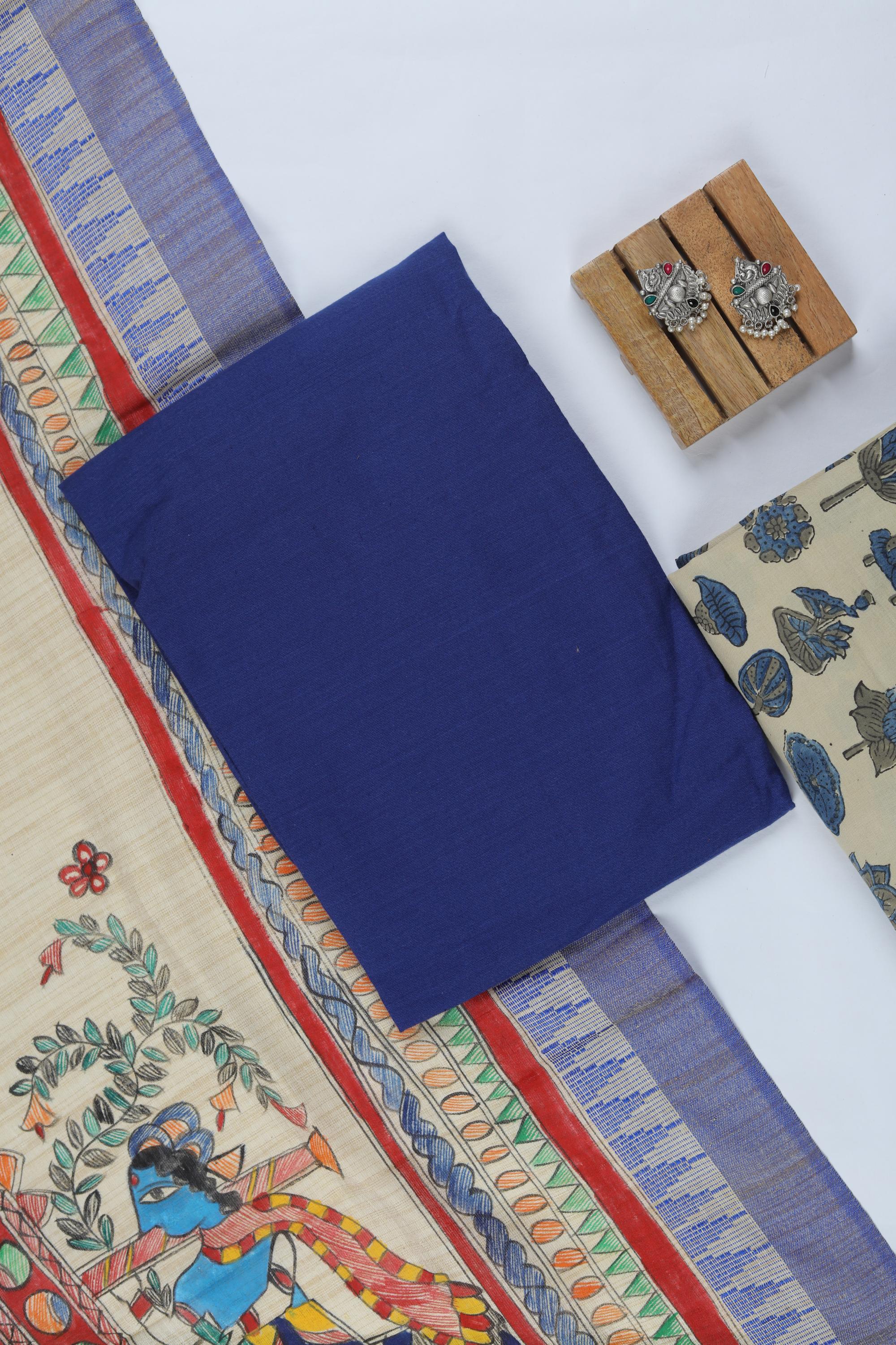 embroidered Cotton Set - 44