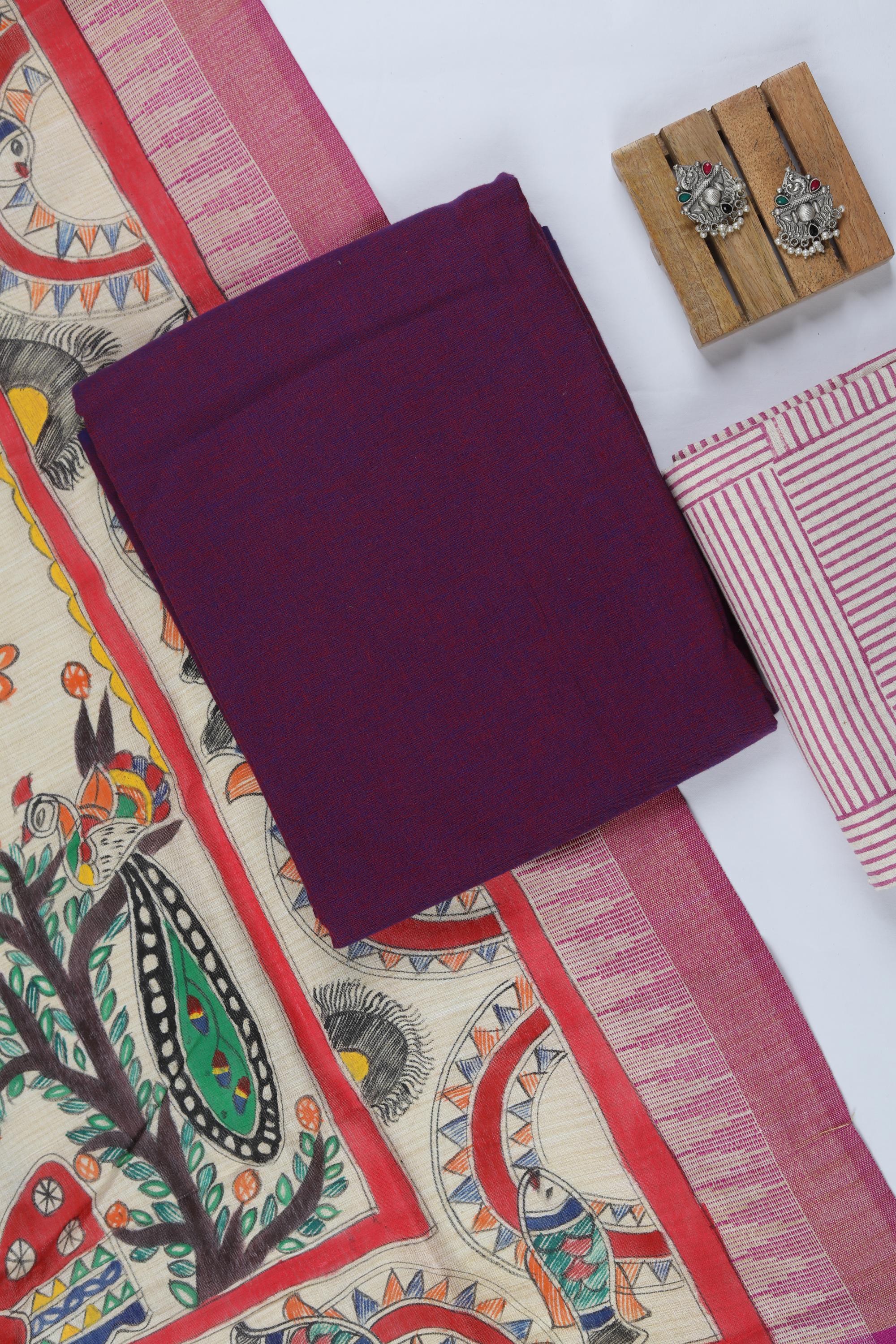 embroidered Cotton Set - 45