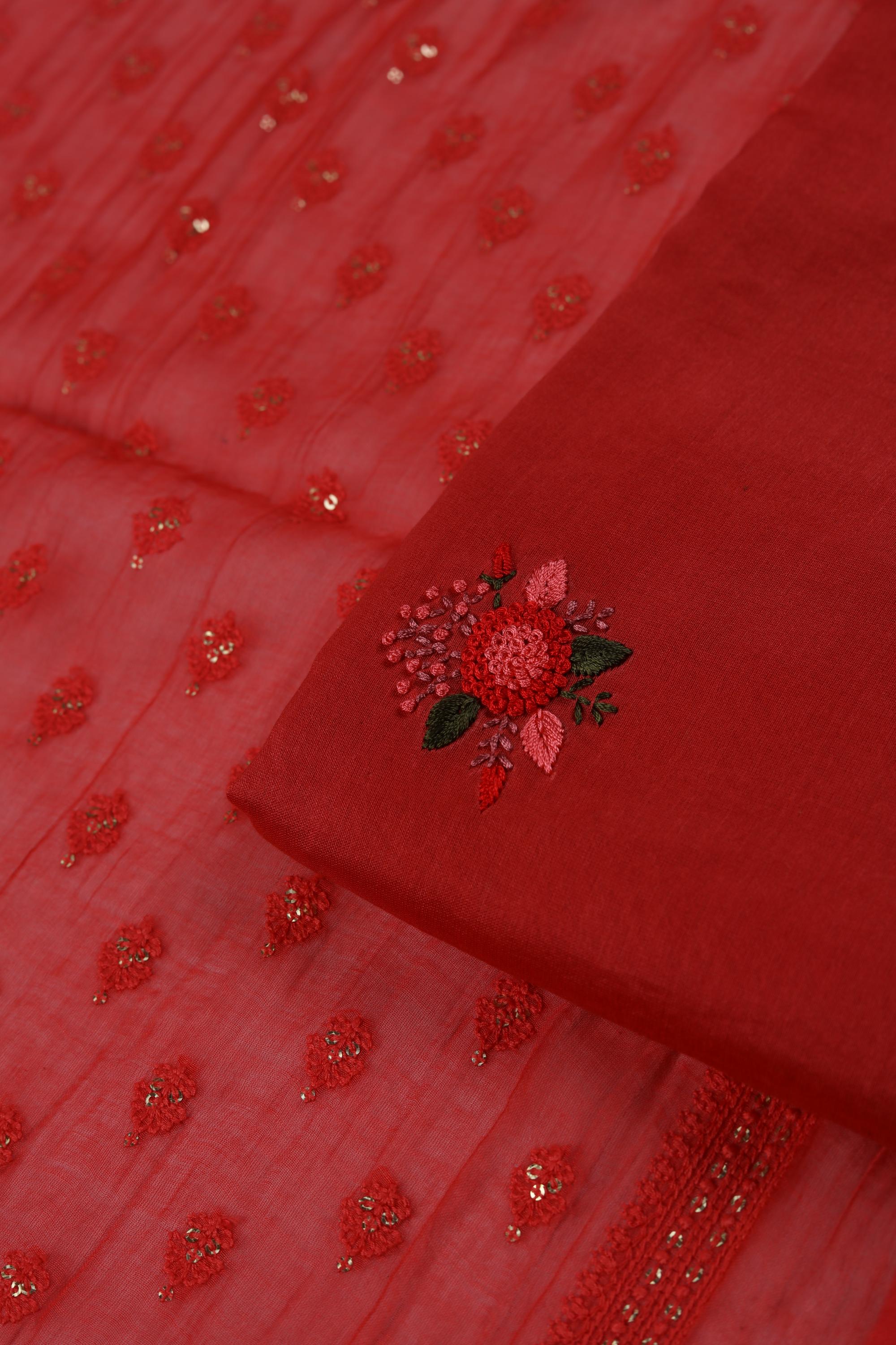 Mul Chanderi Set - 56