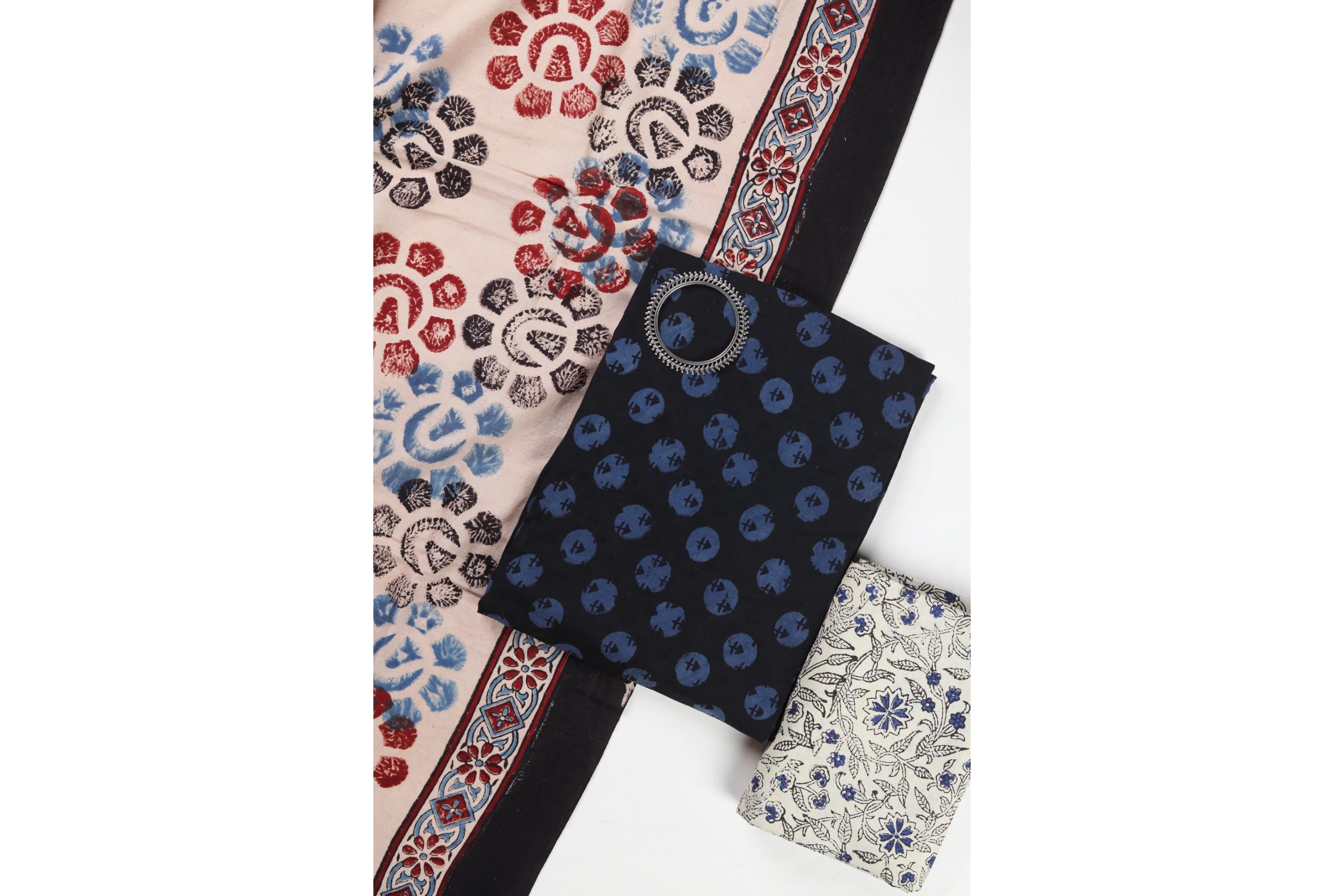 Ajrakh Set of 3