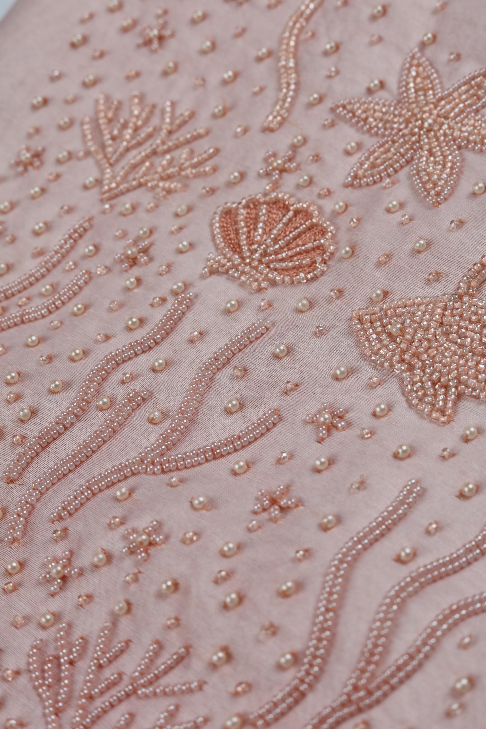 Embroidered Chanderi Set -1