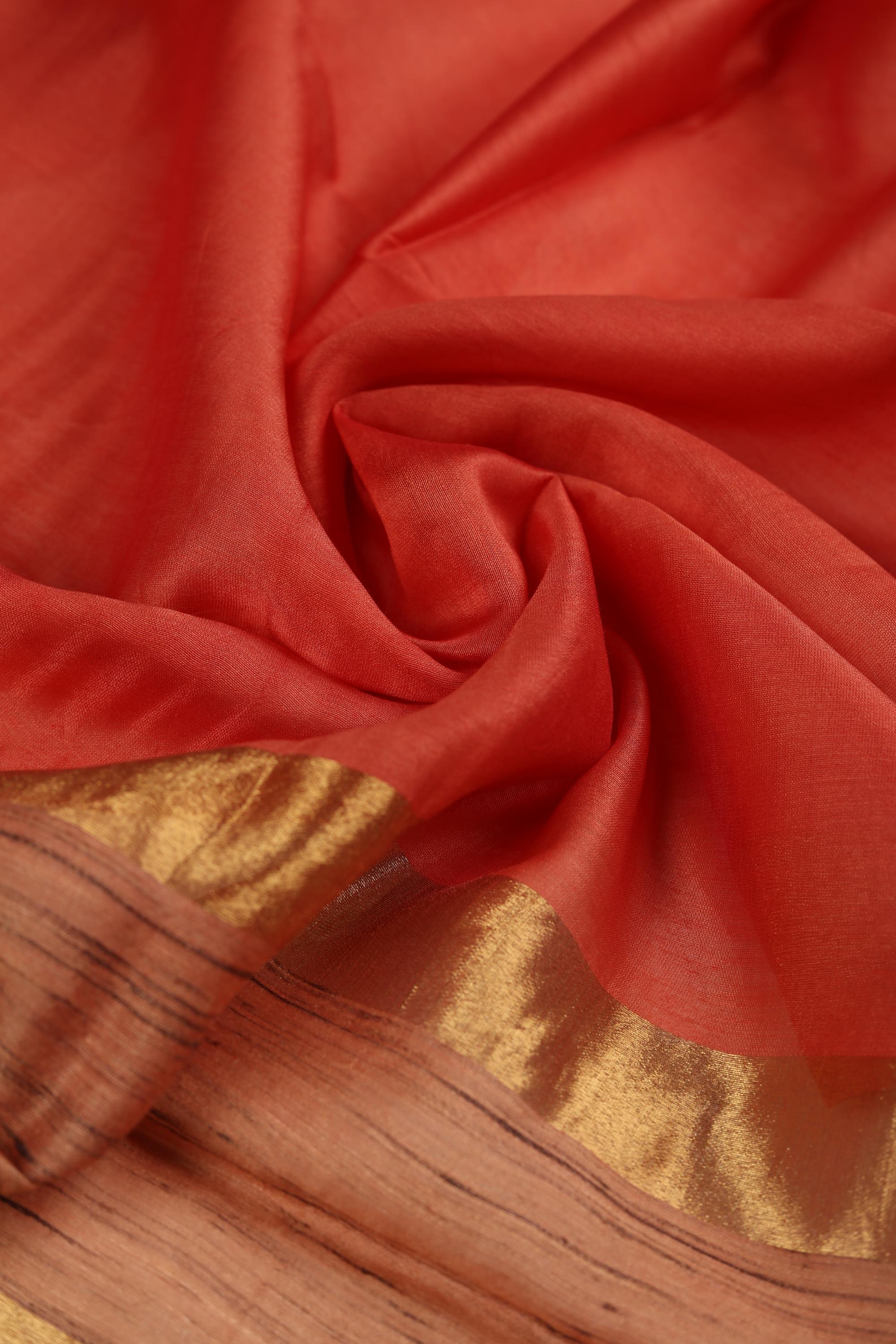 Chanderi Set with Mukesh Work-5