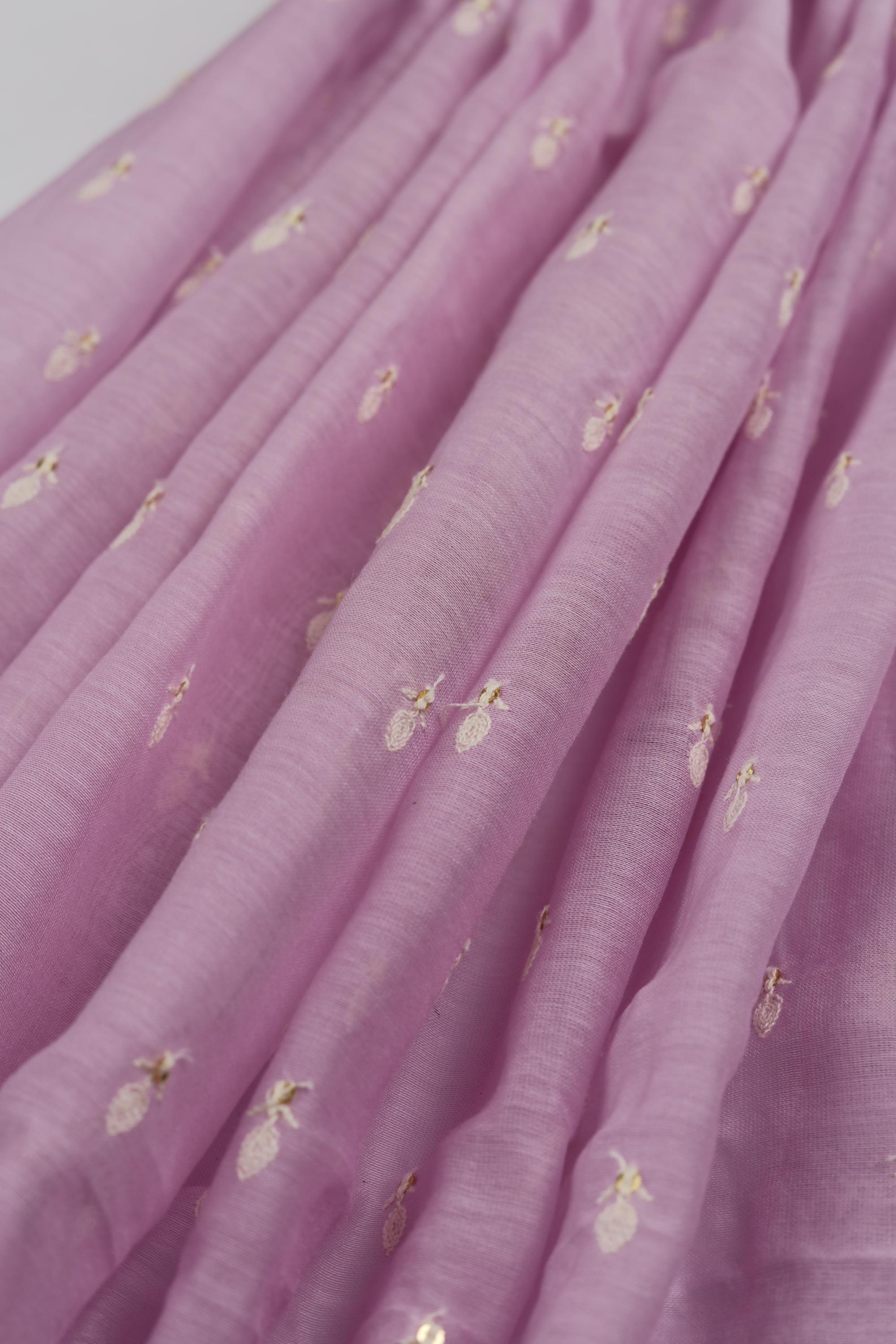 Embroidered Chanderi Set -2