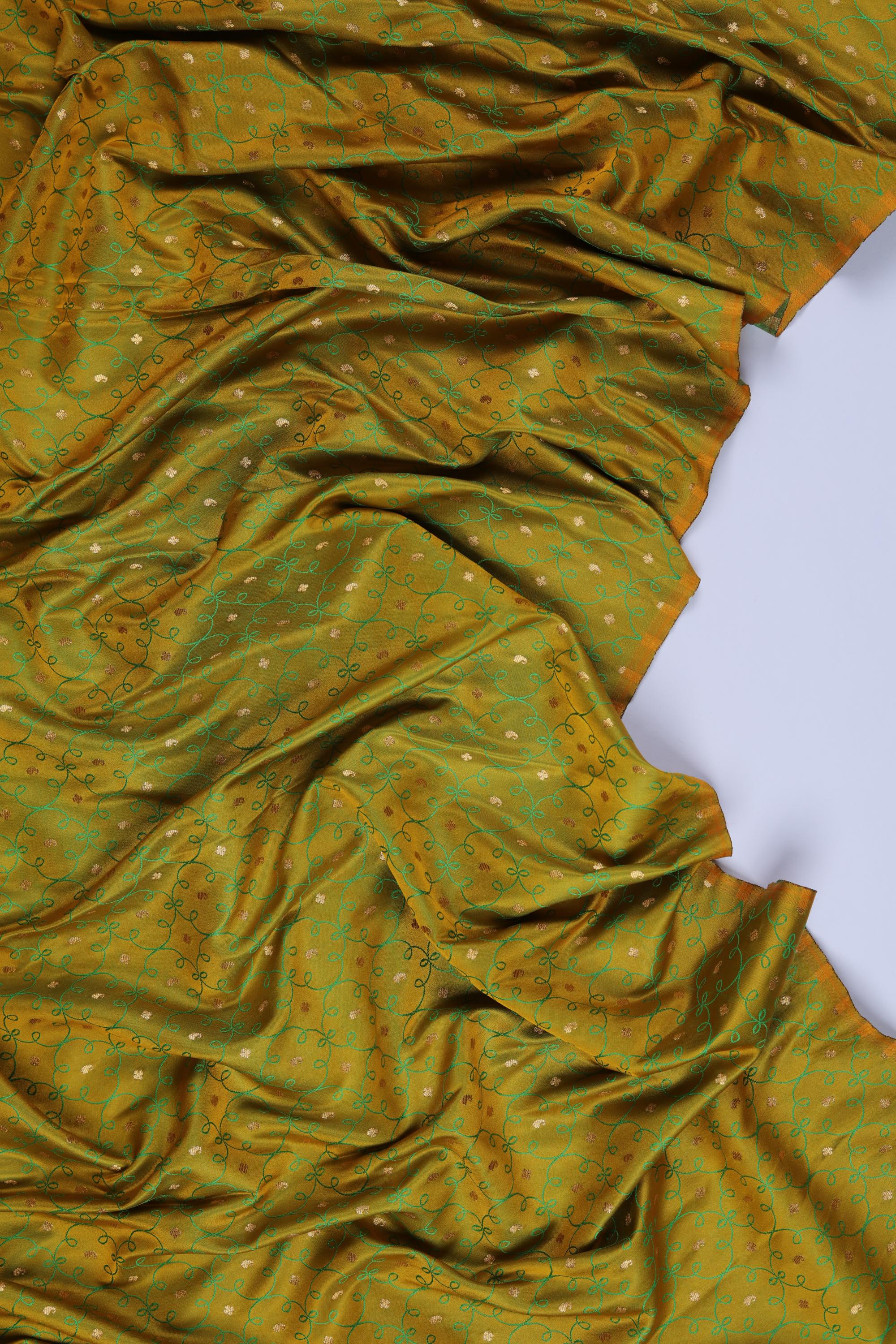 banarsi brocade Kurta Fabric - Traditional Ethnic Wear 08
