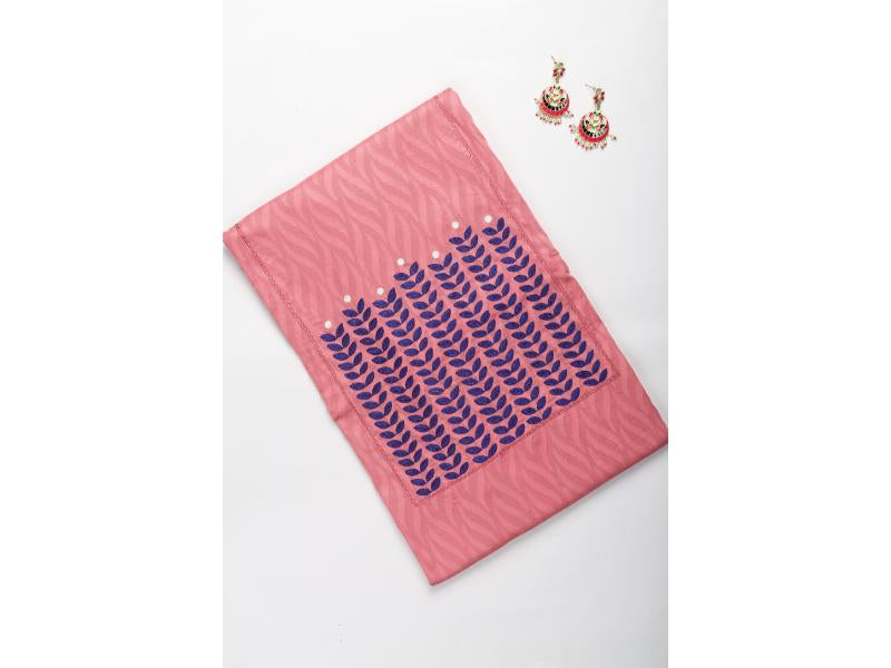 Gawaksh Signature - PINK POWER KURTA FABRIC