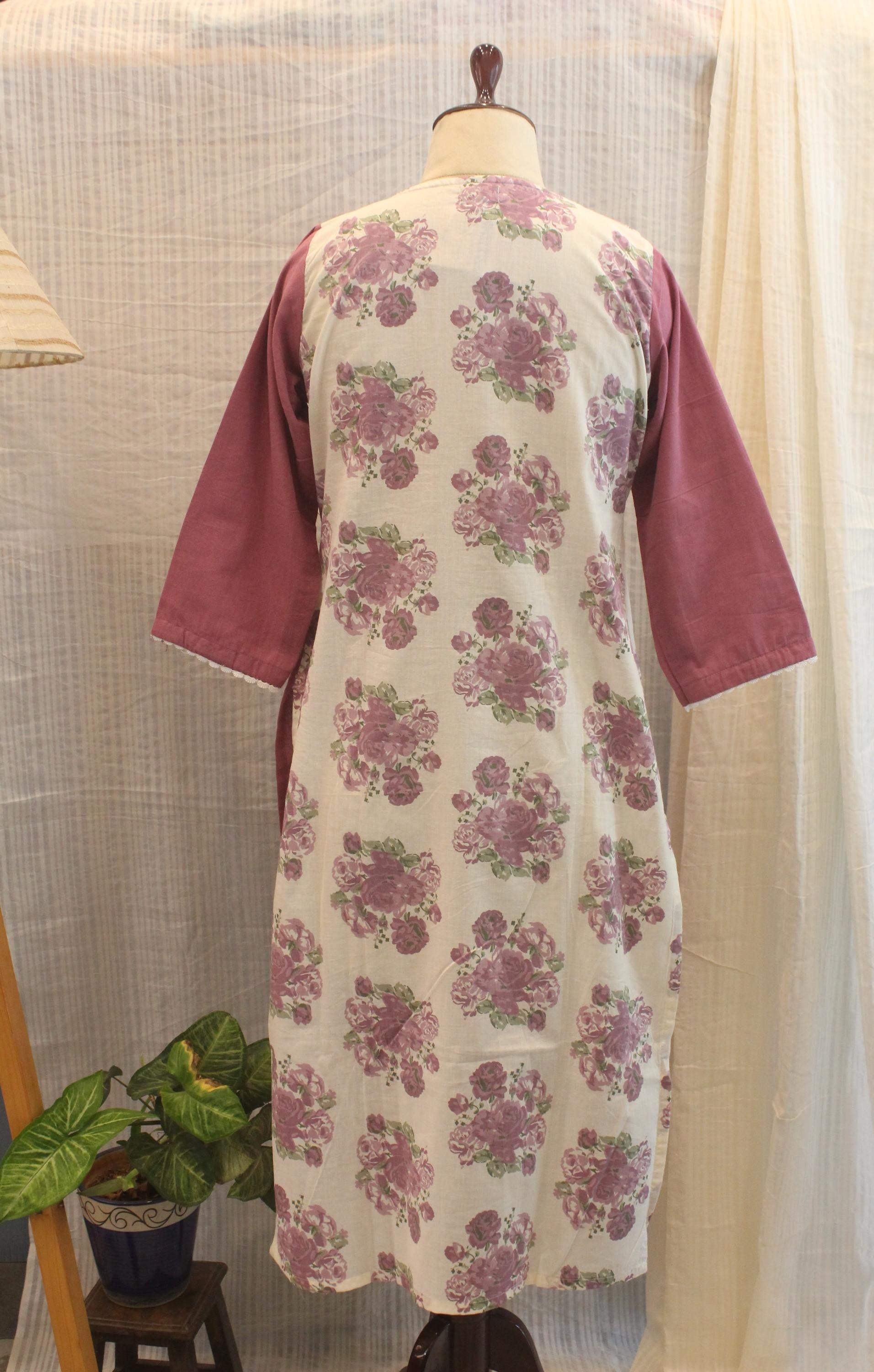 Cotton Ready-to-Wear Kurta - Elegant Ethnic Design RMK-26-024