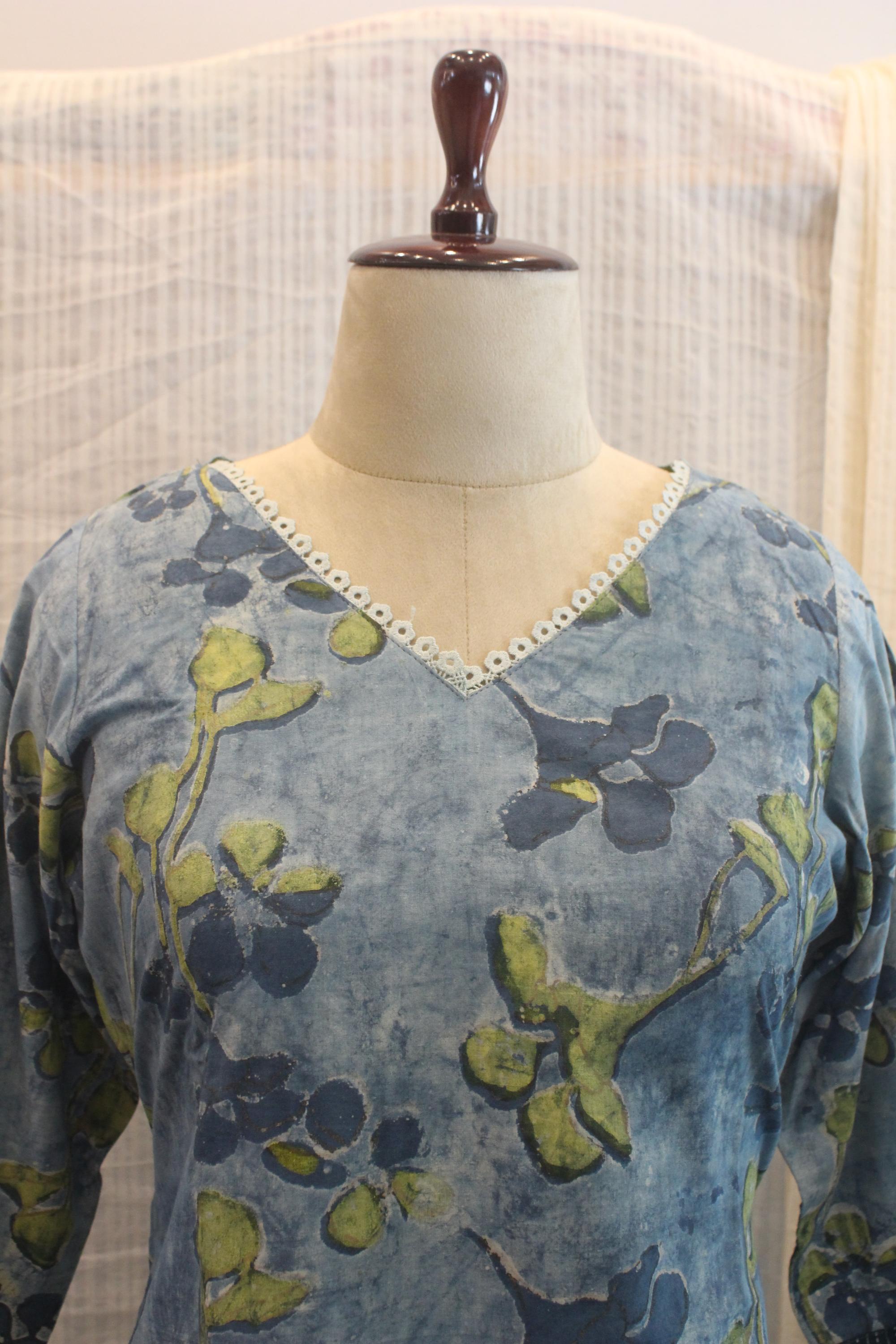 Cotton Ready-to-Wear Kurta - Elegant Ethnic Design RMK-26-028