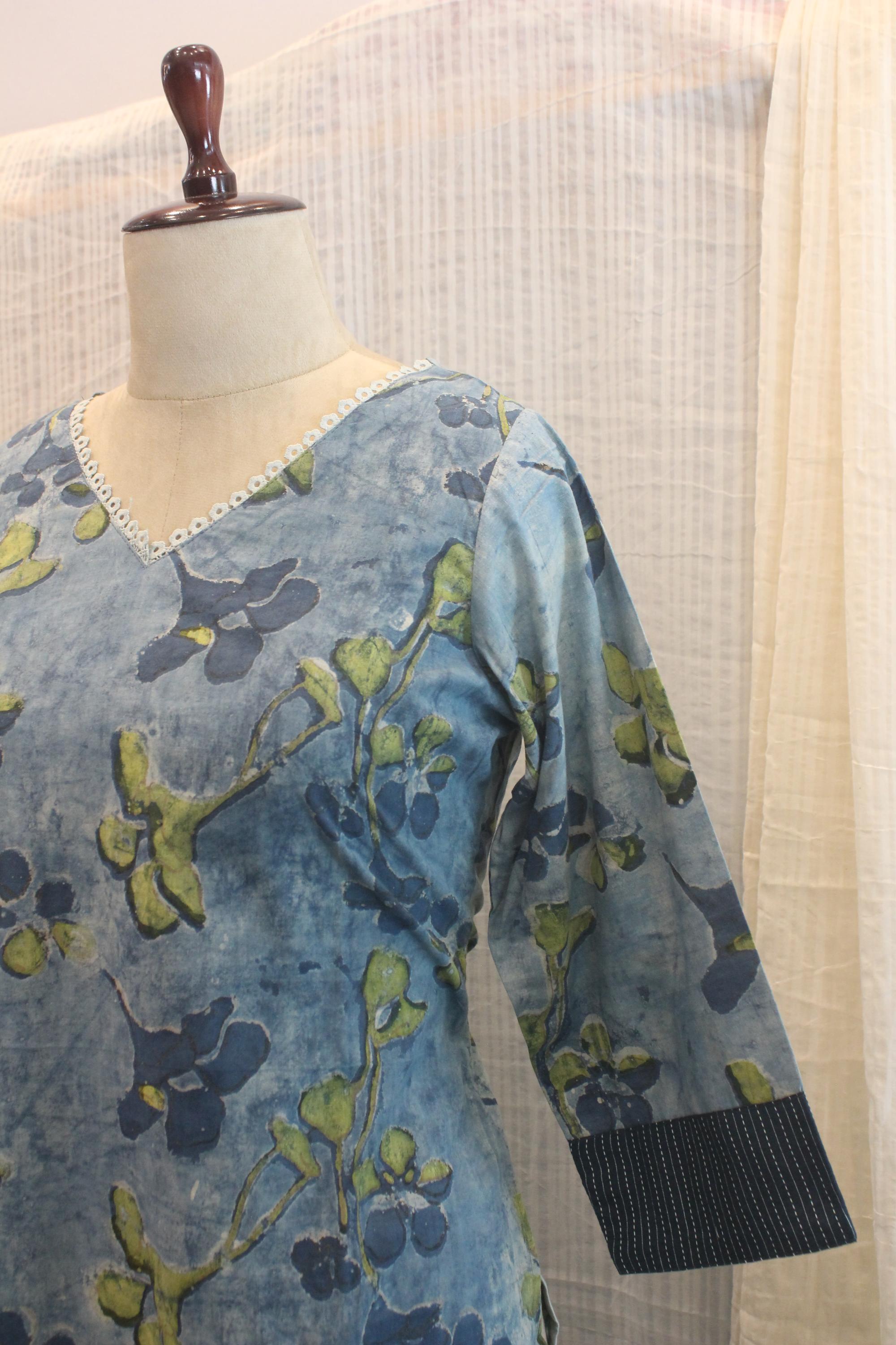 Cotton Ready-to-Wear Kurta - Elegant Ethnic Design RMK-26-028