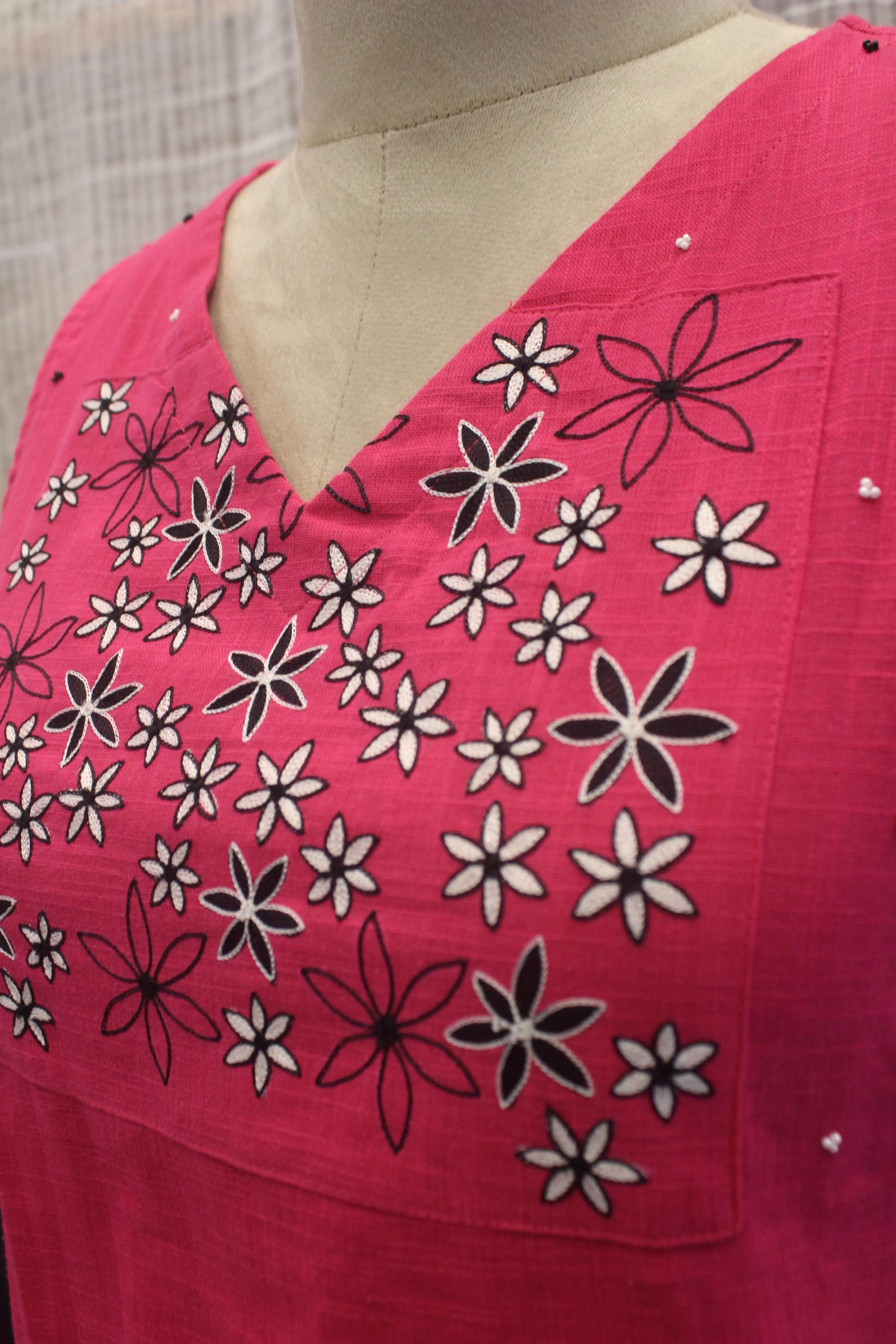 Cotton Ready-to-Wear Kurta - Elegant Ethnic Design RMK-26-025