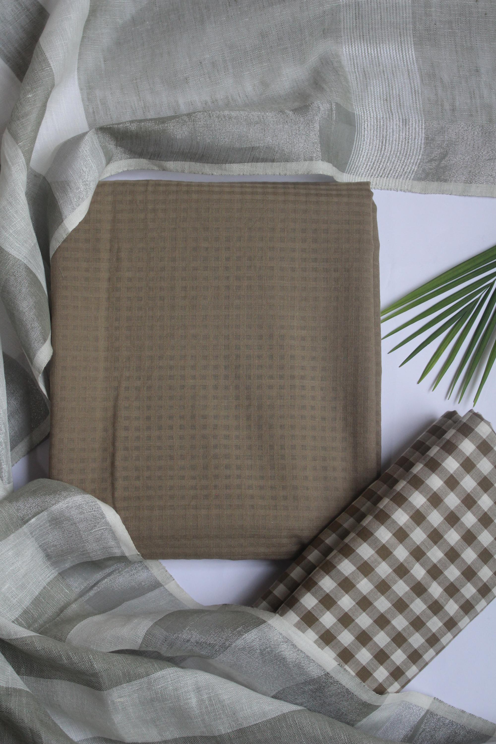 Cotton 3 Piece Unstitched Set - 98