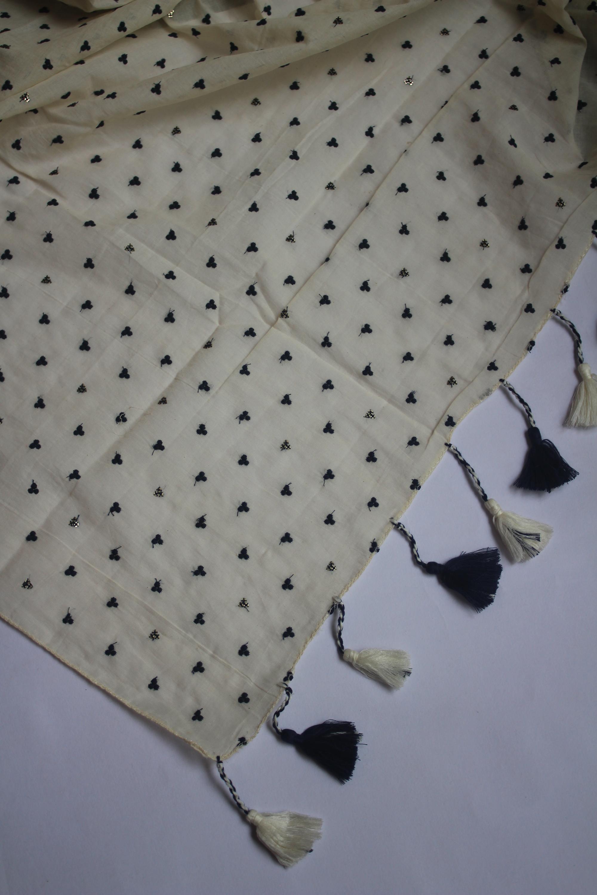 Cotton 3 Piece Unstitched Set -103