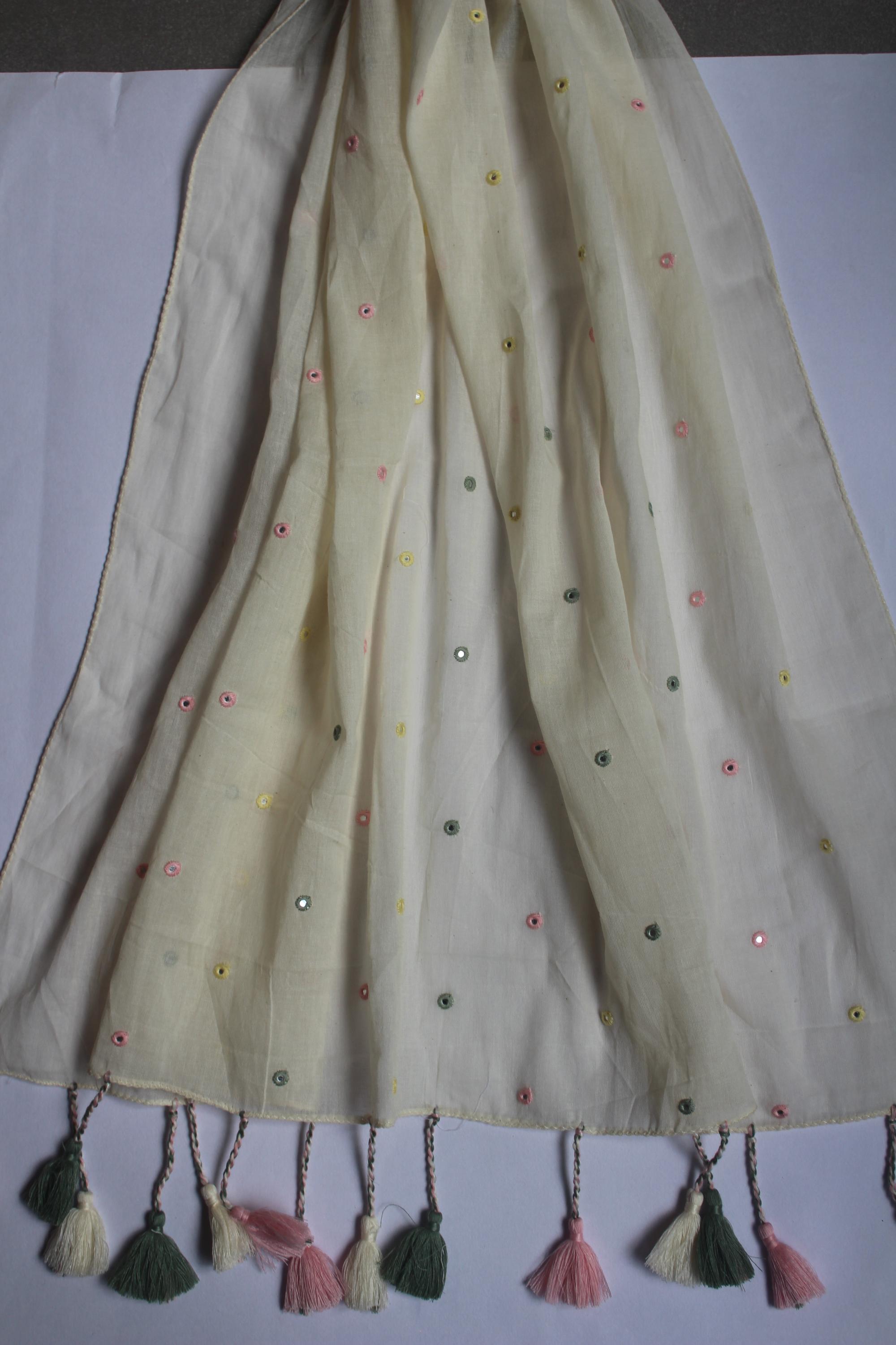 Cotton 3 Piece Unstitched Set -107