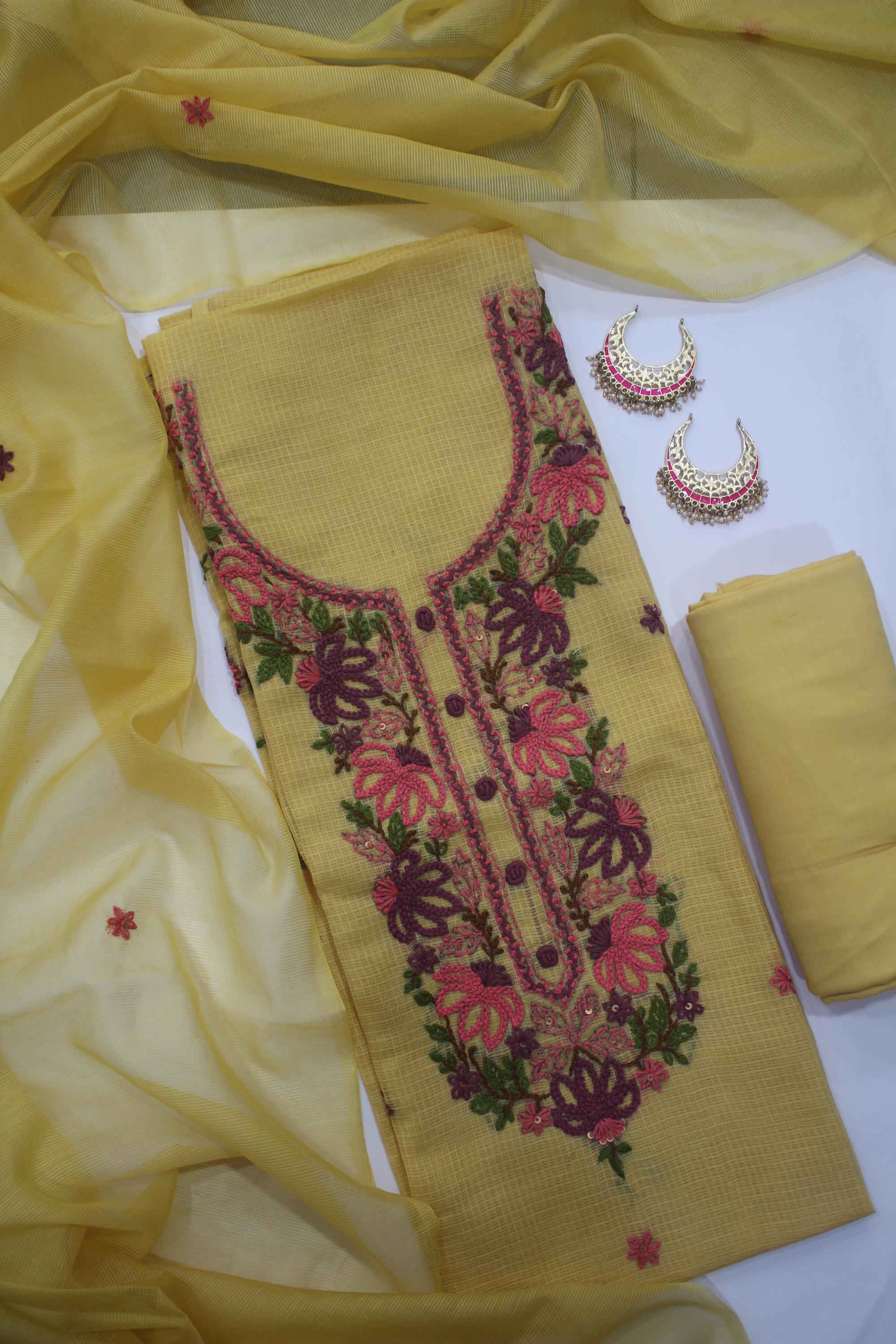 Kota 3 Piece Unstitched Set -111