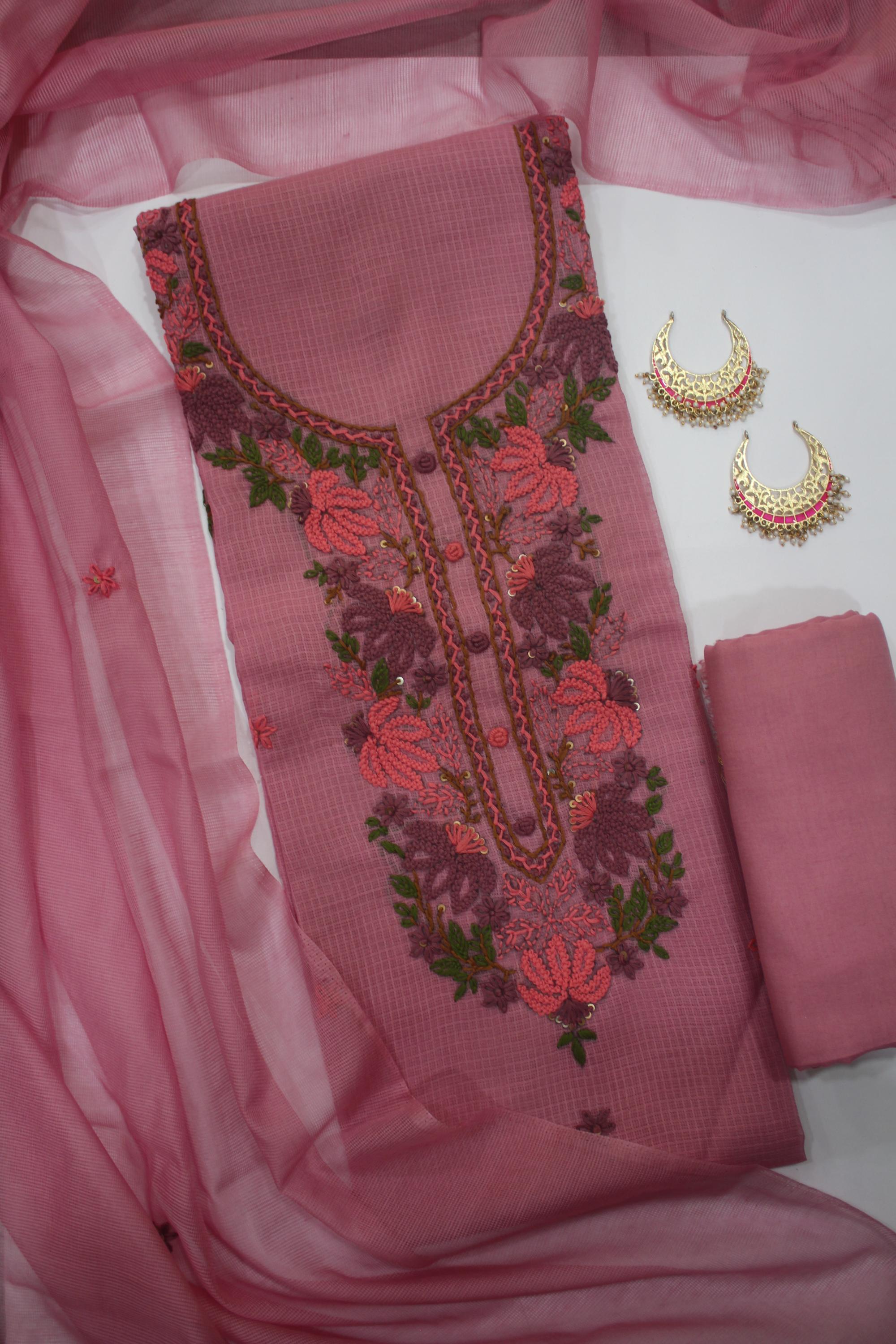 Kota 3 Piece Unstitched Set -112