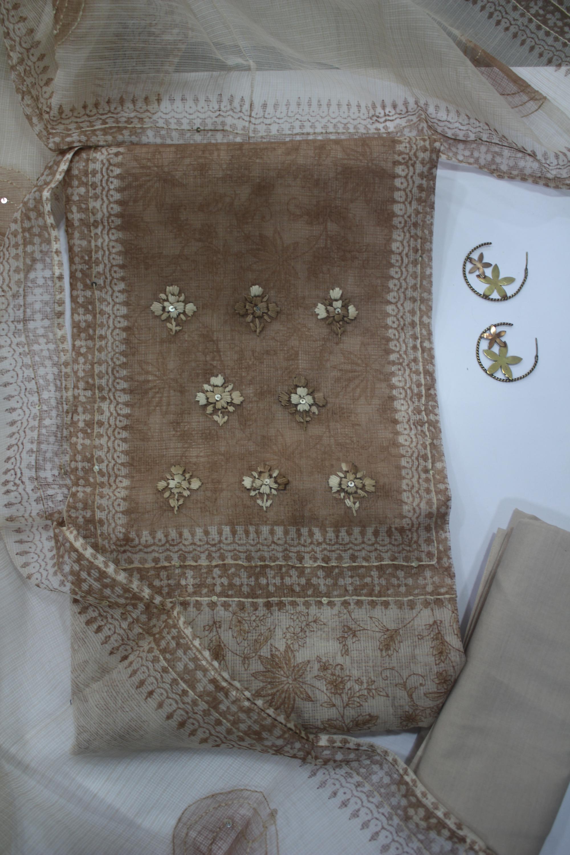 Kota 3 Piece Unstitched Set -115