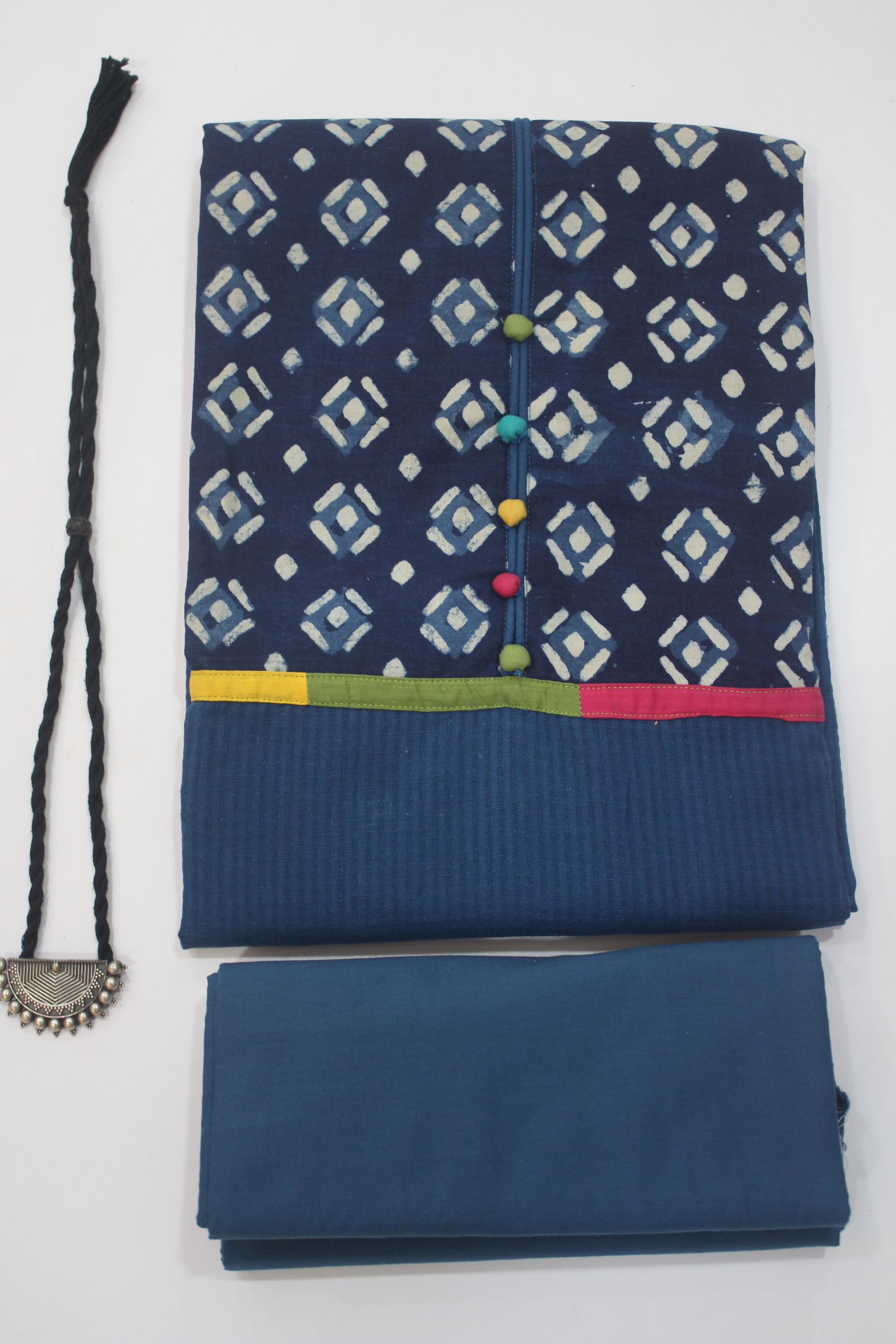 Cotton 3 Piece Unstitched Set -142