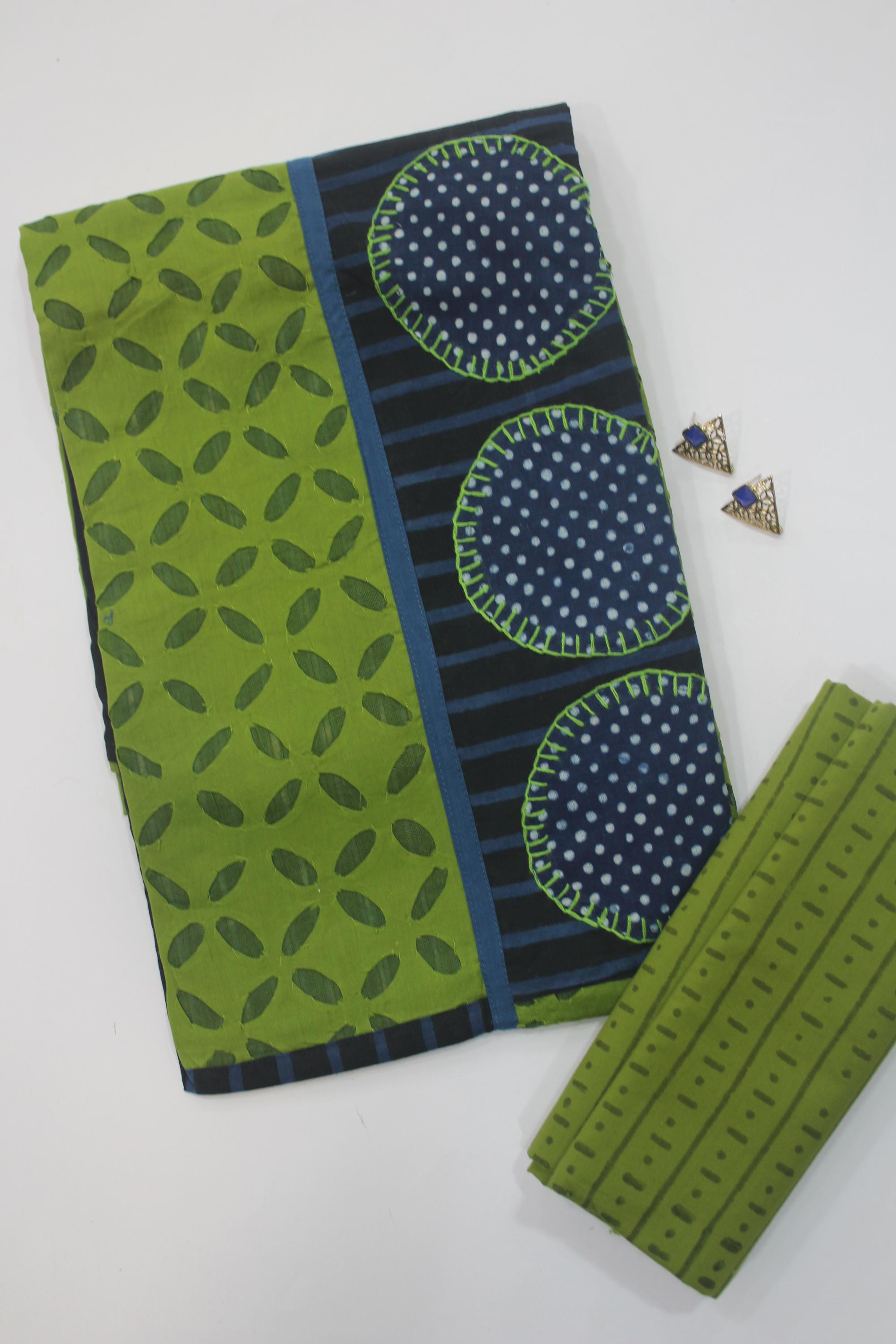Cotton 3 Piece Unstitched Set -146