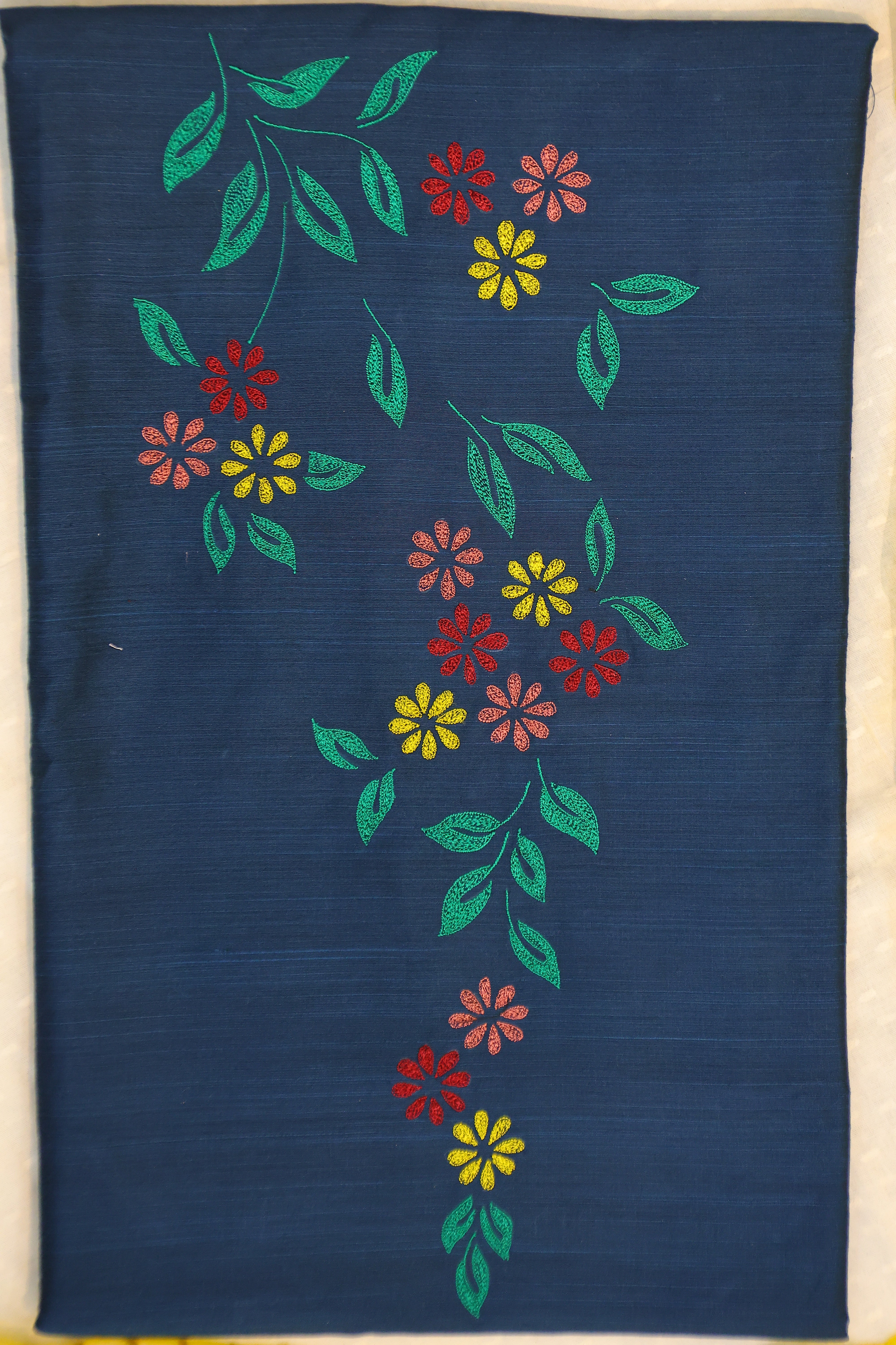 Cotton Silk 3 Piece Unstitched Set -18