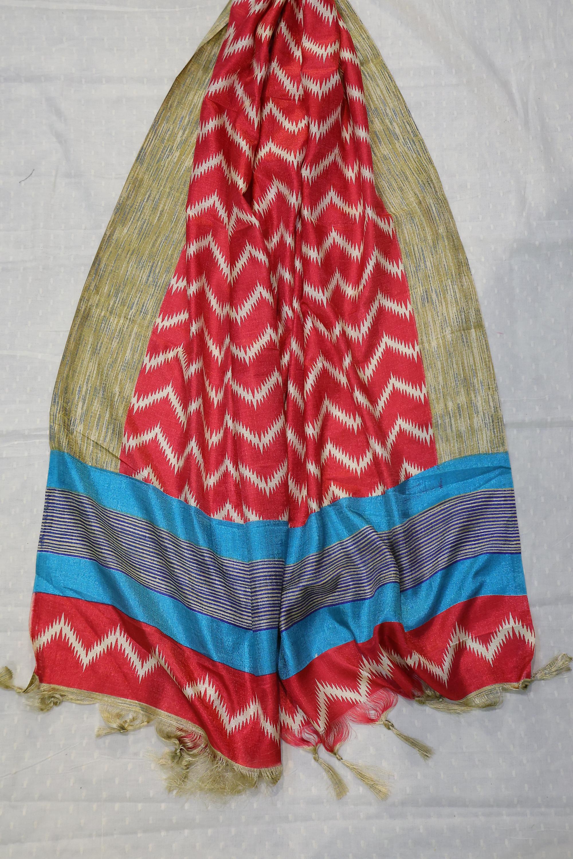 Cotton Silk 3 Piece Unstitched Set -27