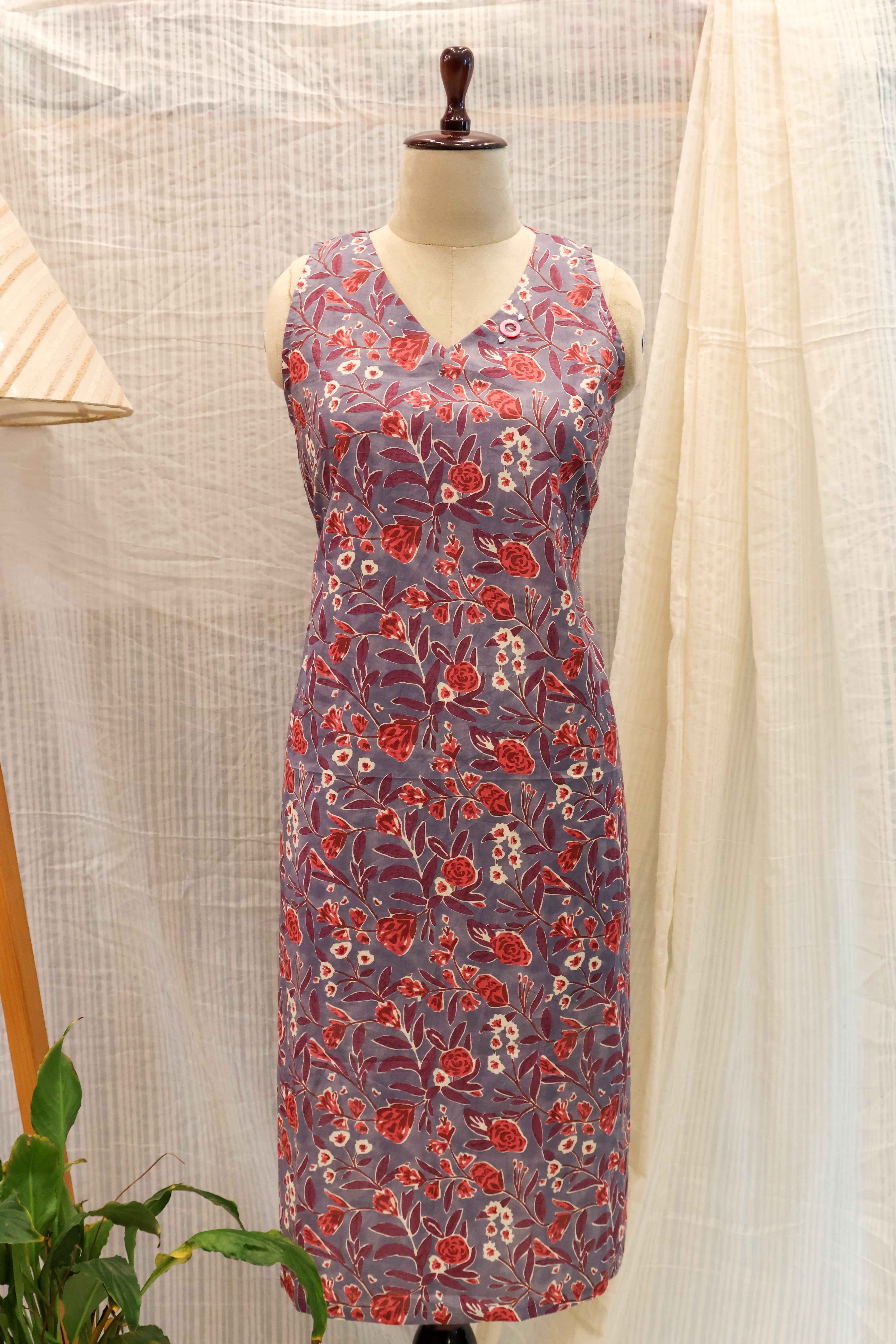Cotton Ready-to-Wear Kurta - Elegant Ethnic Design RMK-291