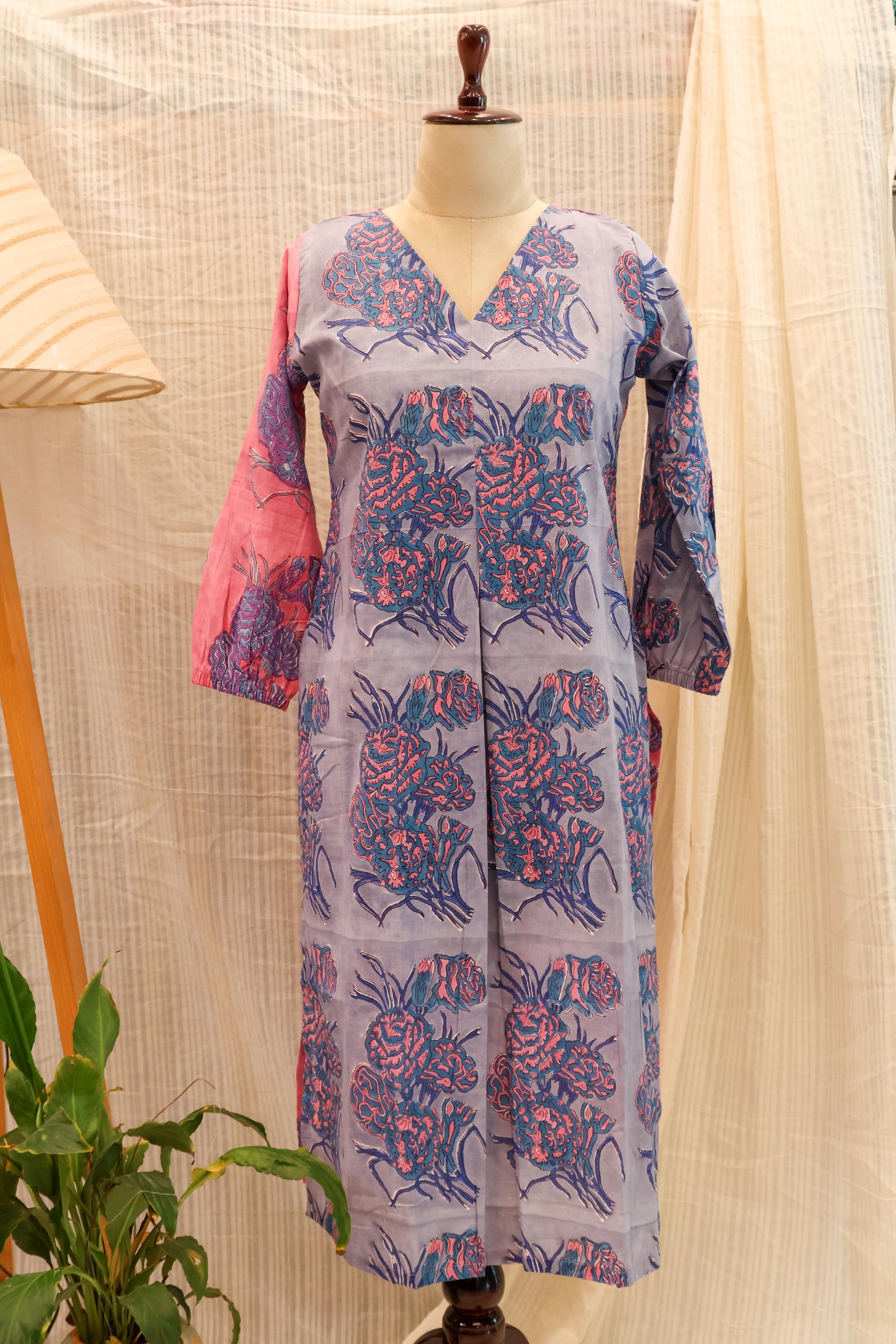 Cotton Ready-to-Wear Kurta - Elegant Ethnic Design RMK-26-010
