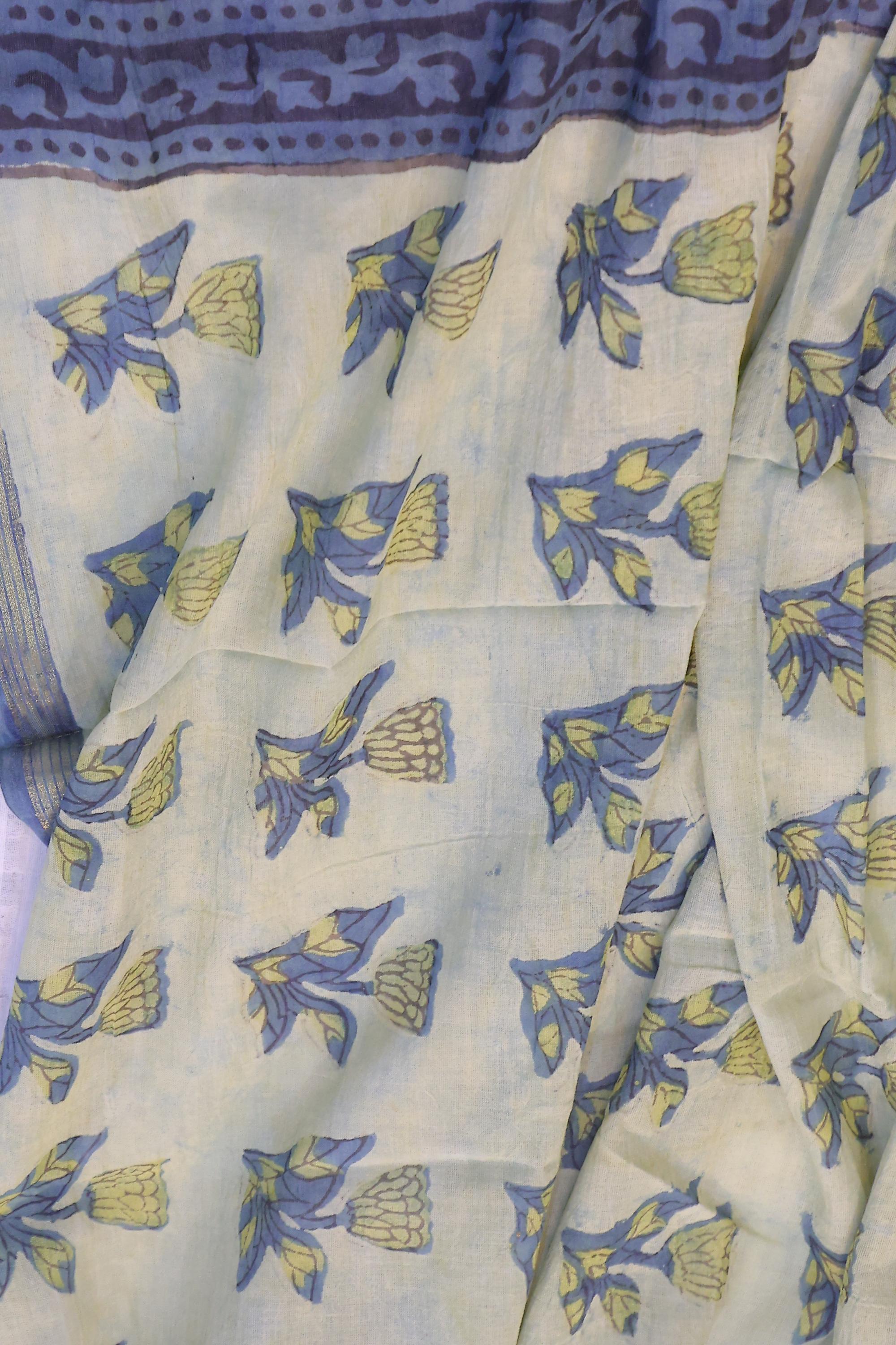 Cotton 3 Piece Unstitched Set -62