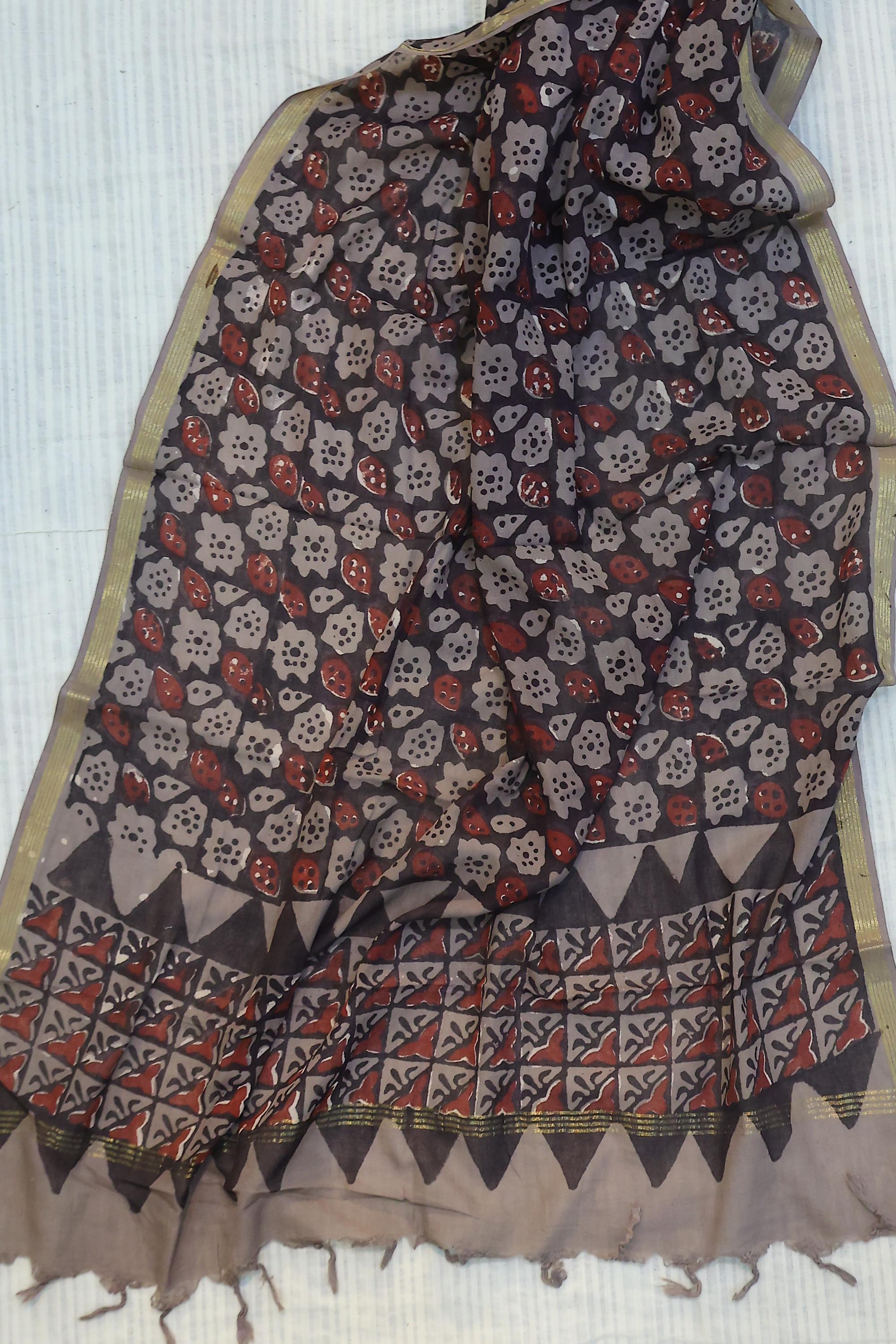 Cotton 3 Piece Unstitched Set -63