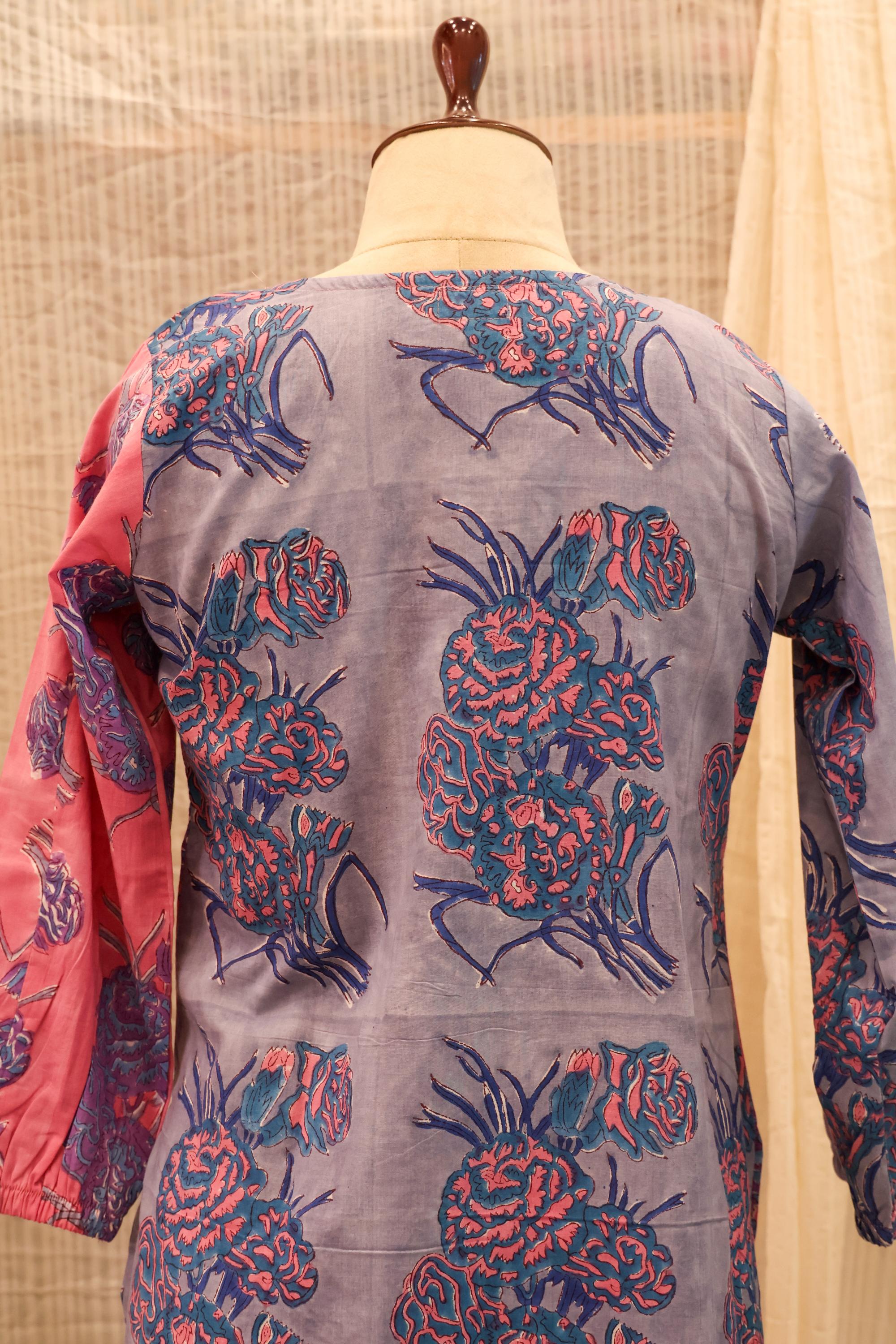 Cotton Ready-to-Wear Kurta - Elegant Ethnic Design RMK-26-09