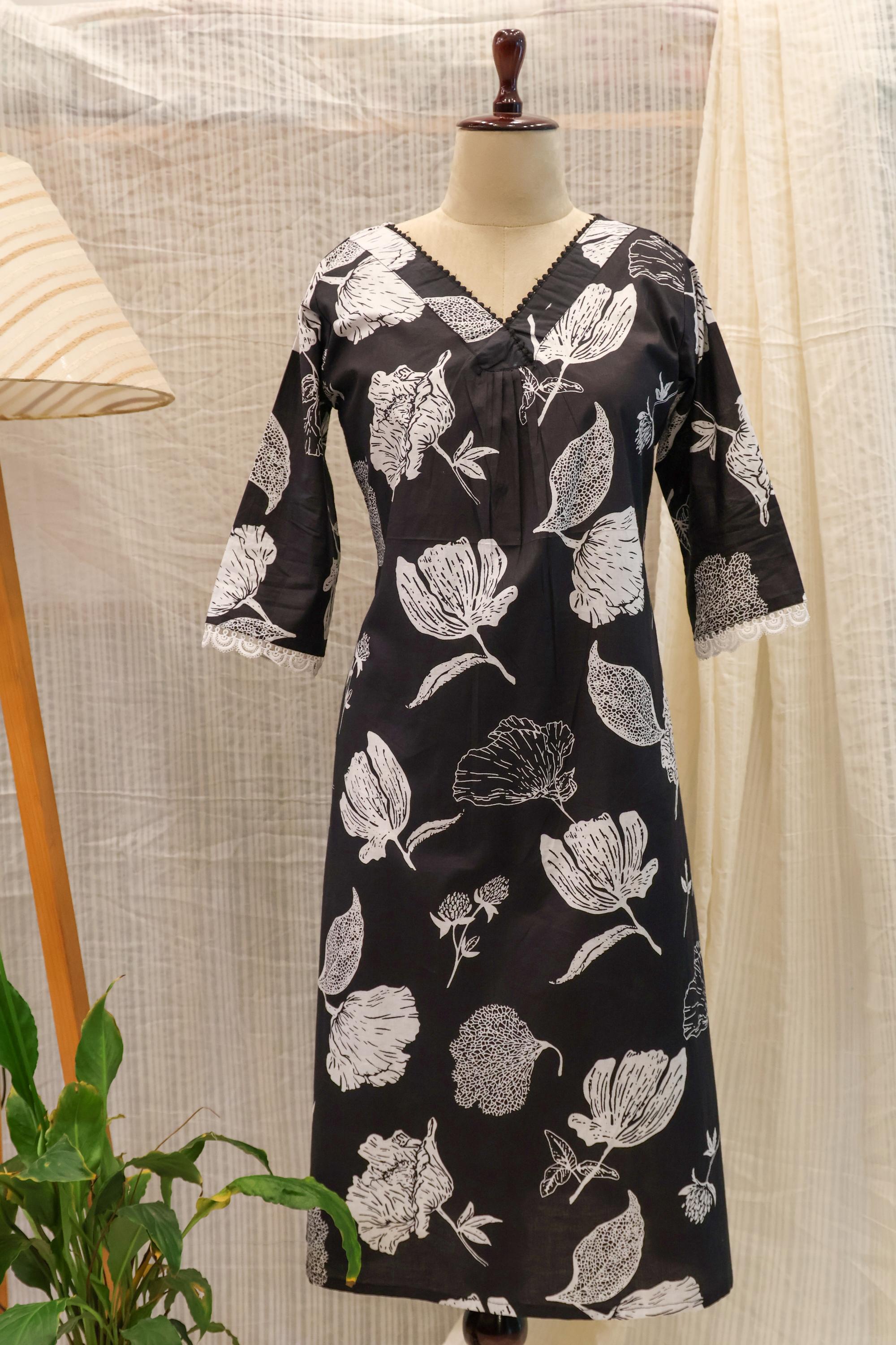 Cotton Ready-to-Wear Kurta - Elegant Ethnic Design RMK-170