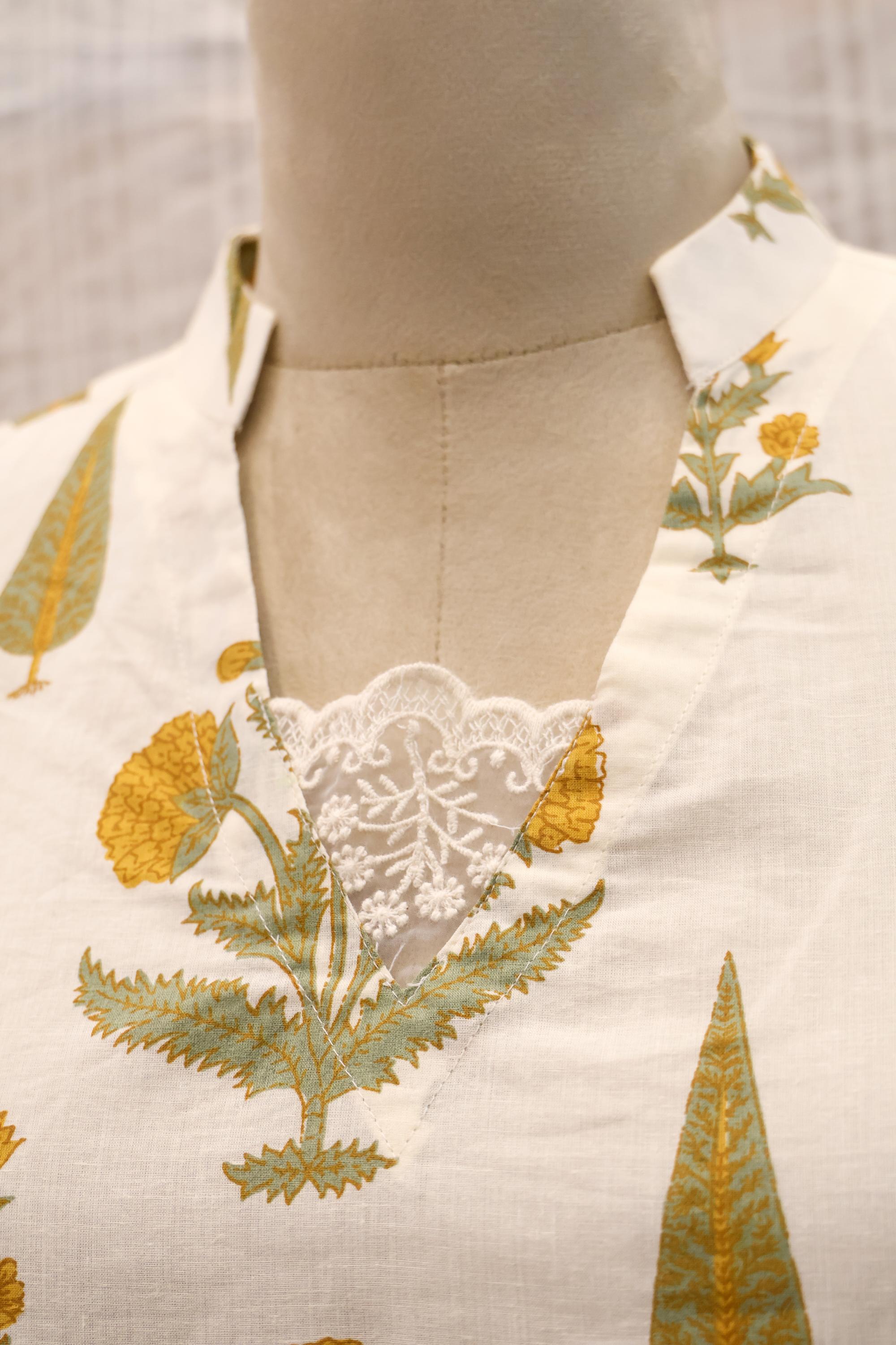 Cotton Ready-to-Wear Kurta - Elegant Ethnic Design RMK-26-002
