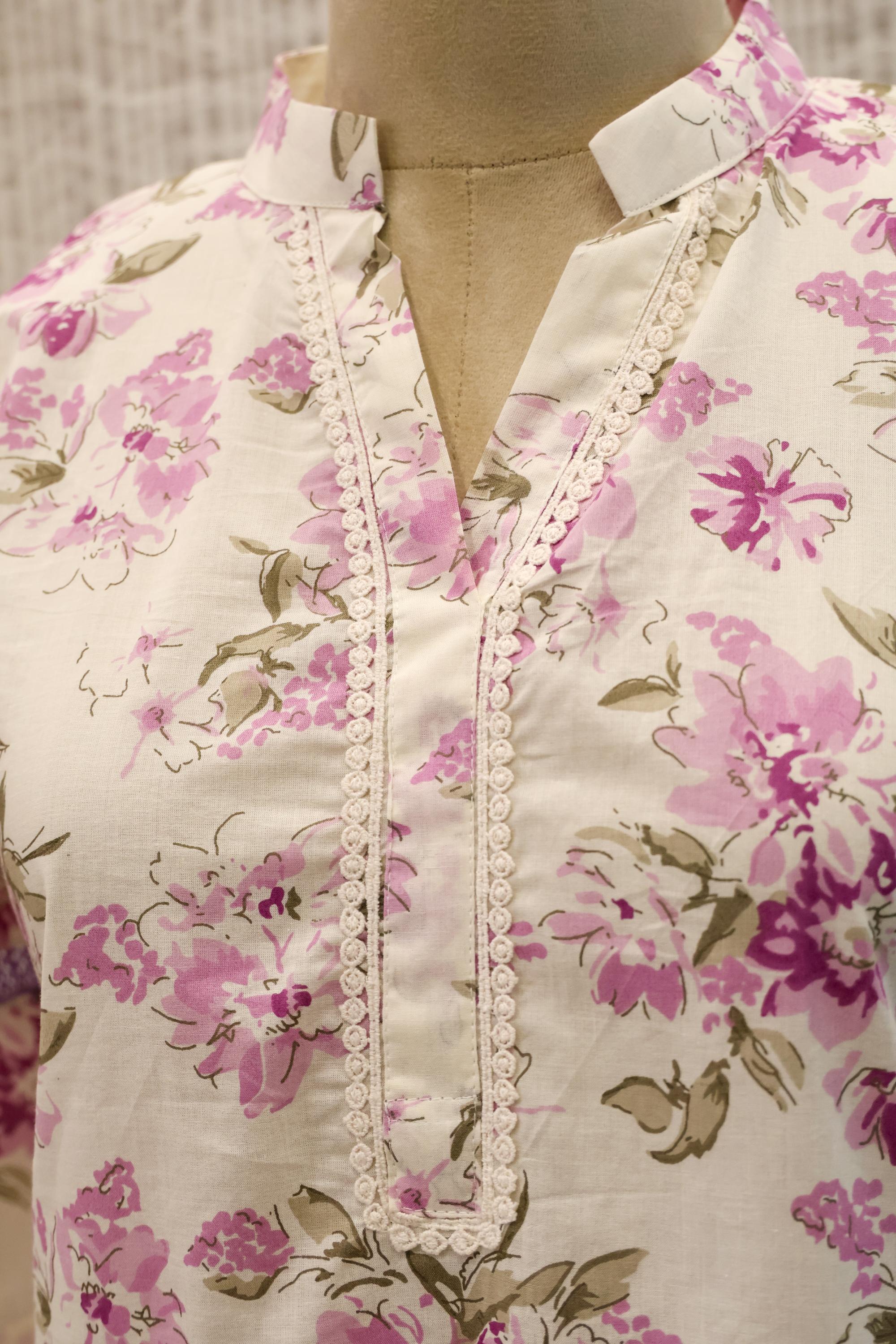 Cotton Ready-to-Wear Kurta - Elegant Ethnic Design RMK-188