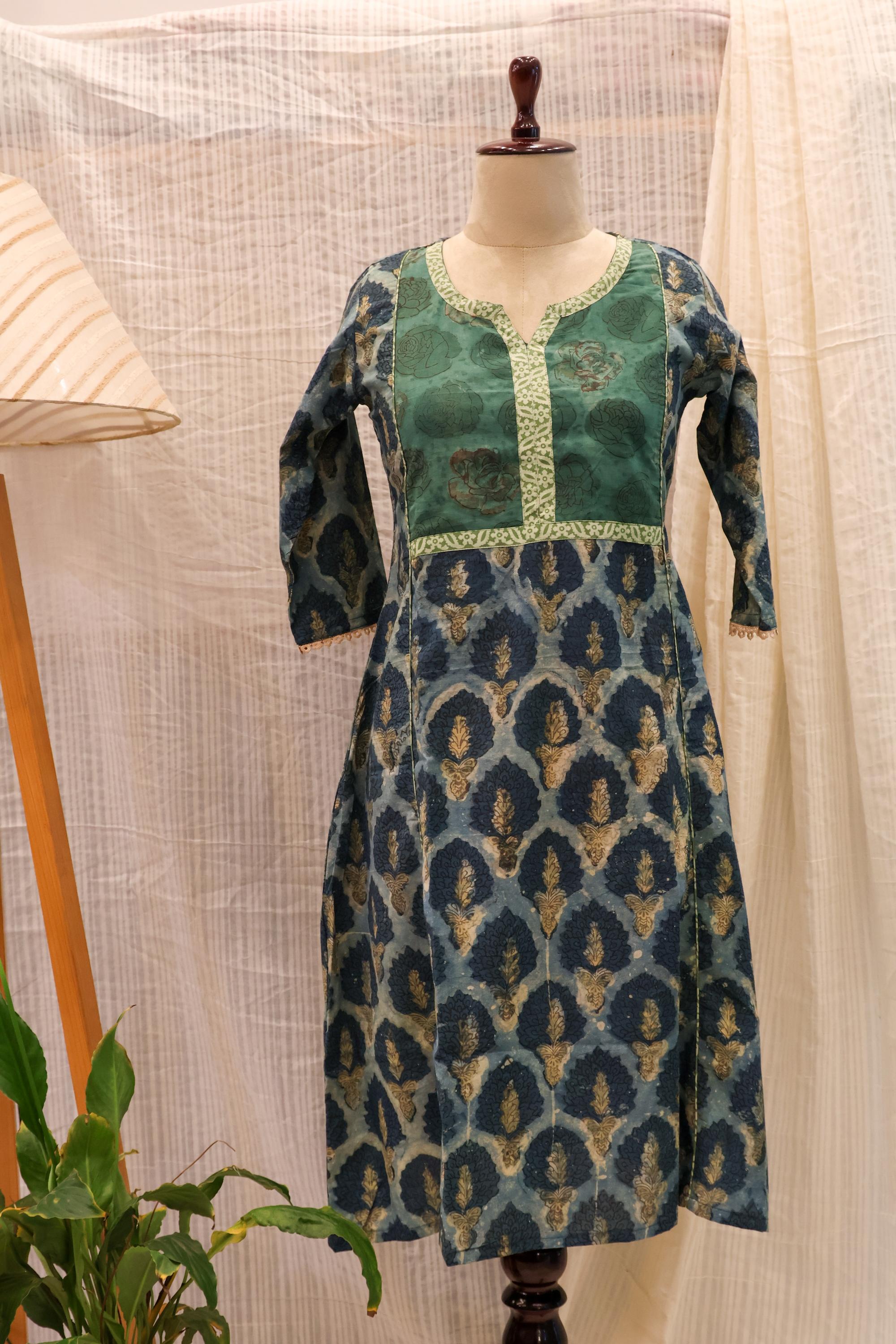 Cotton Ready-to-Wear Kurta - Elegant Ethnic Design RMK-344