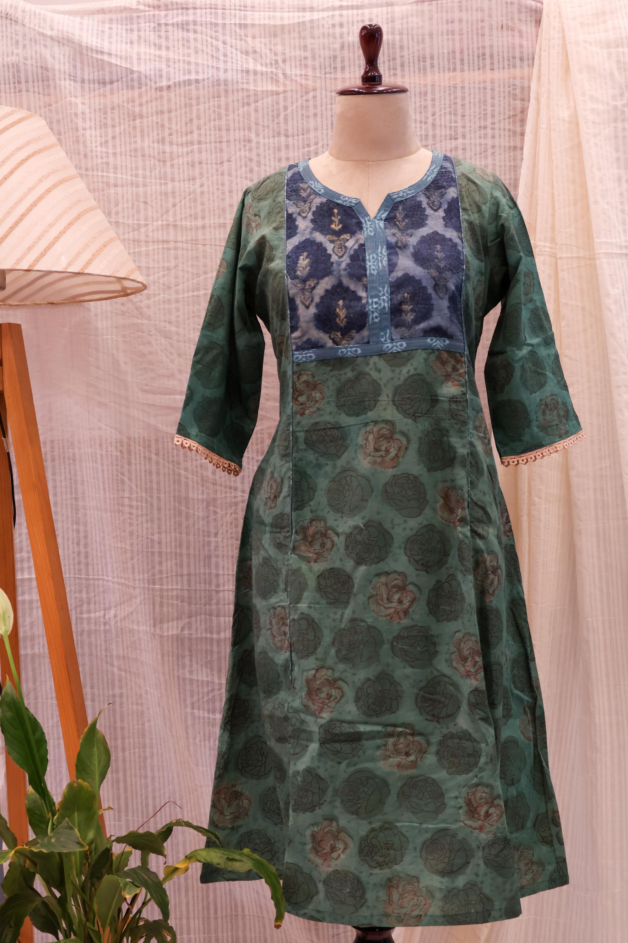 Cotton Ready-to-Wear Kurta - Elegant Ethnic Design RMK-337