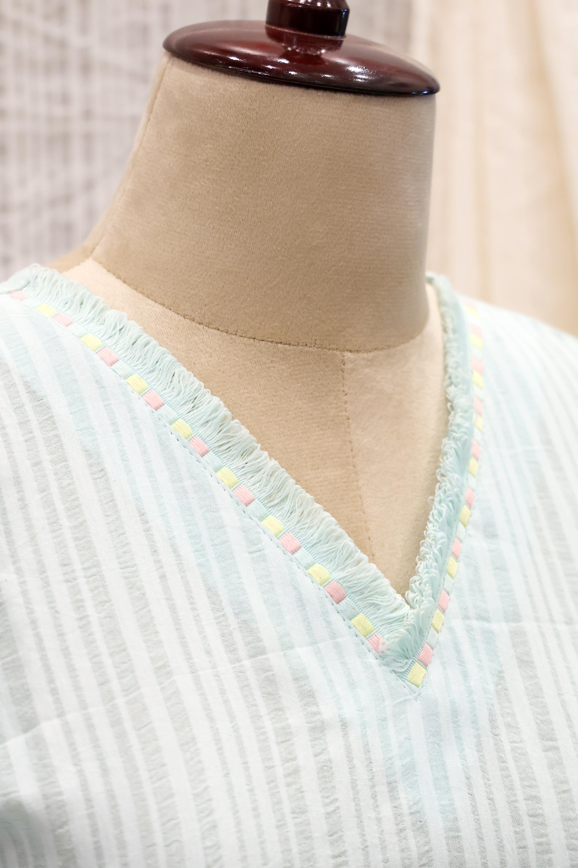 Cotton Ready-to-Wear Kurta - Elegant Ethnic Design RMK-26-017