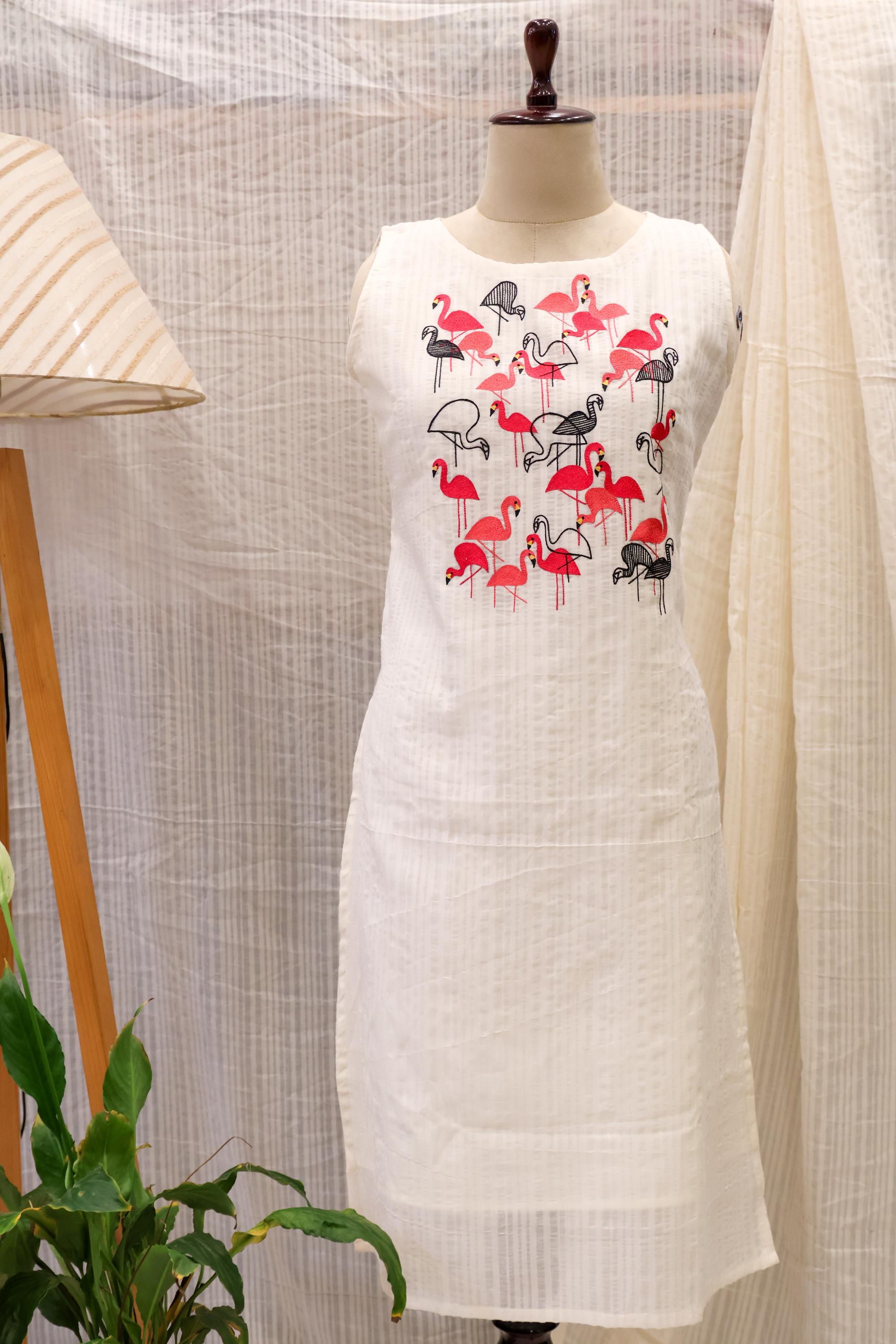 Cotton Ready-to-Wear Kurta - Elegant Ethnic Design RMK-200