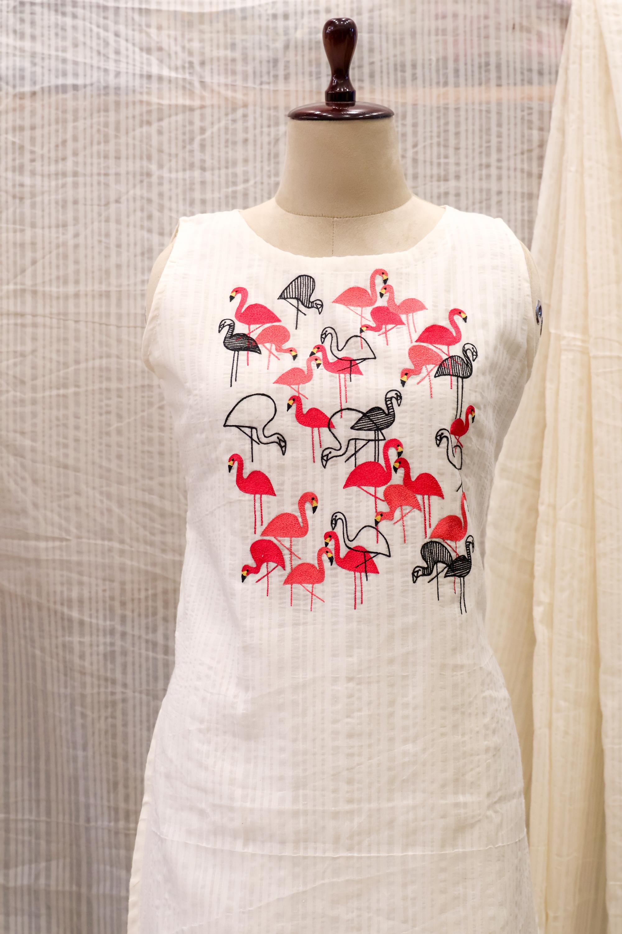 Cotton Ready-to-Wear Kurta - Elegant Ethnic Design RMK-200
