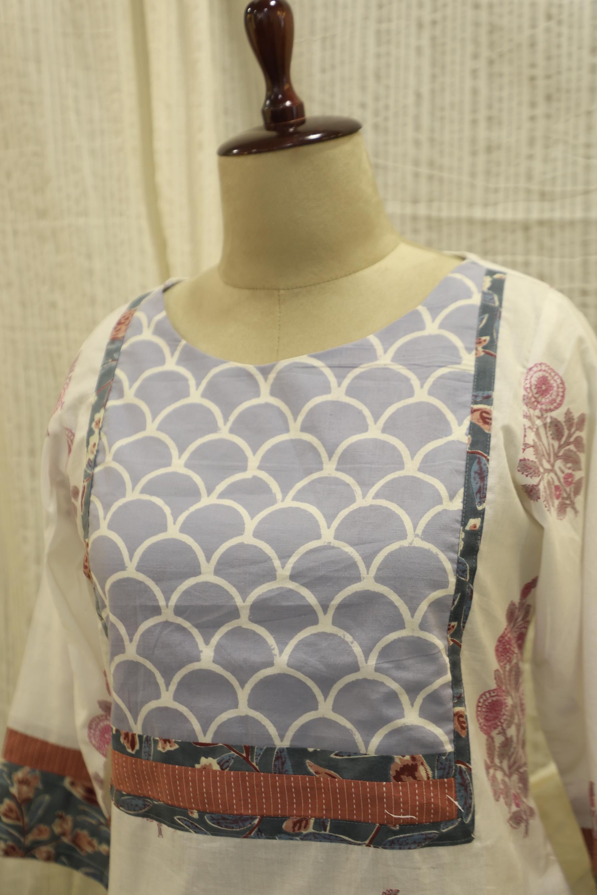 Cotton Ready-to-Wear Kurta - Elegant Ethnic Design RMK-003