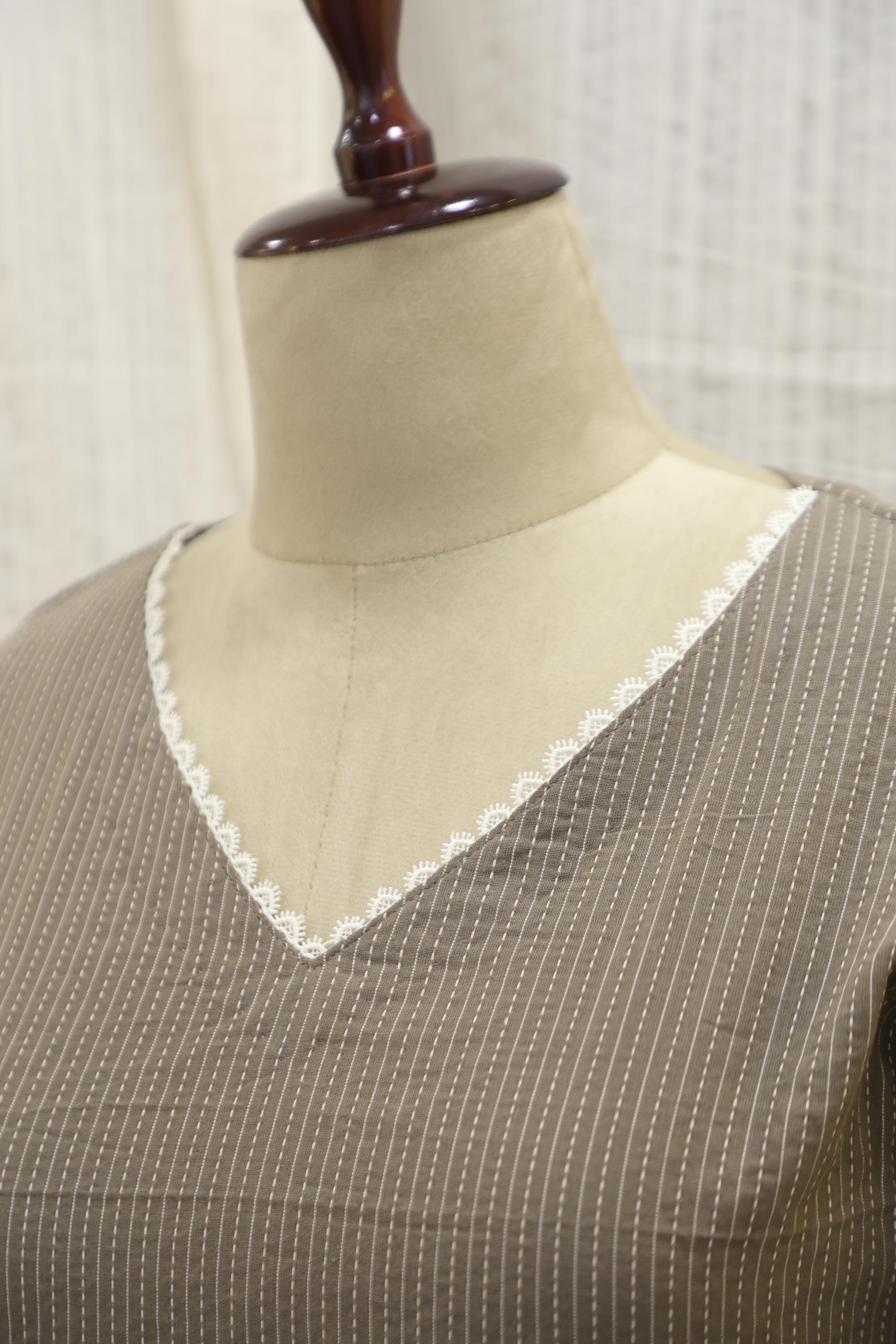 Cotton Ready-to-Wear Kurta - Elegant Ethnic Design RMK-002