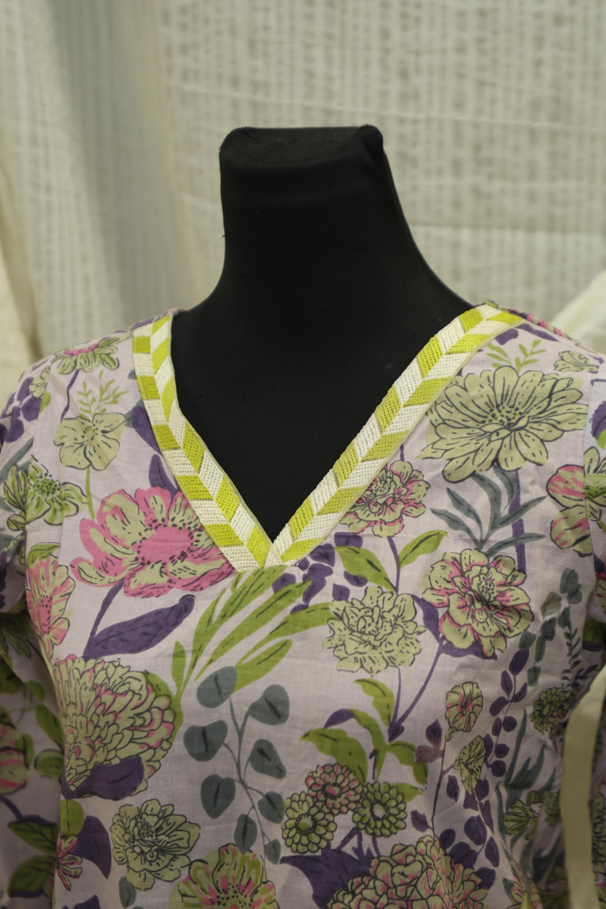 Cotton Ready-to-WearTunics - Elegant Design RMT-04
