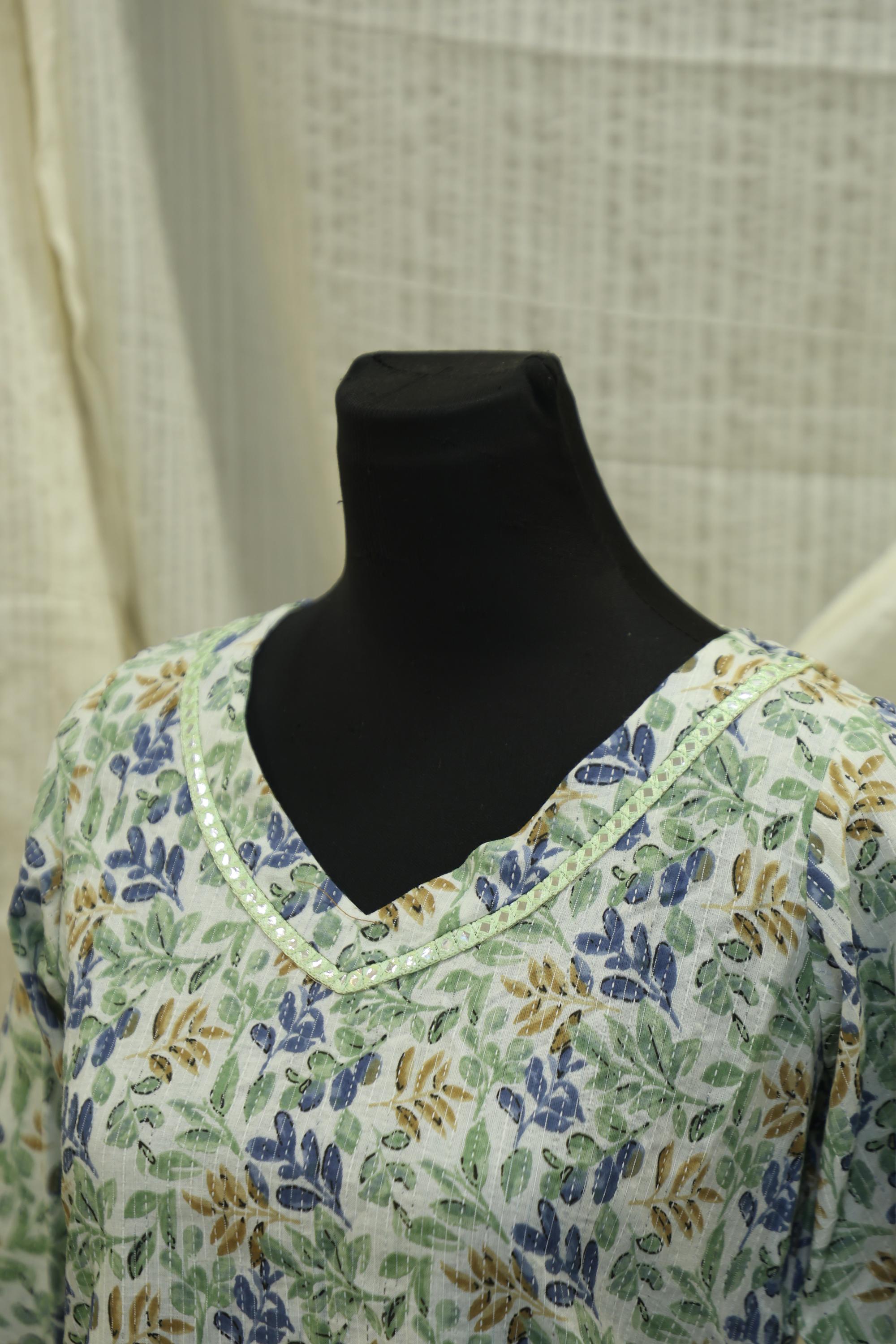 Cotton Ready-to-WearTunics - Elegant Design RMT-06