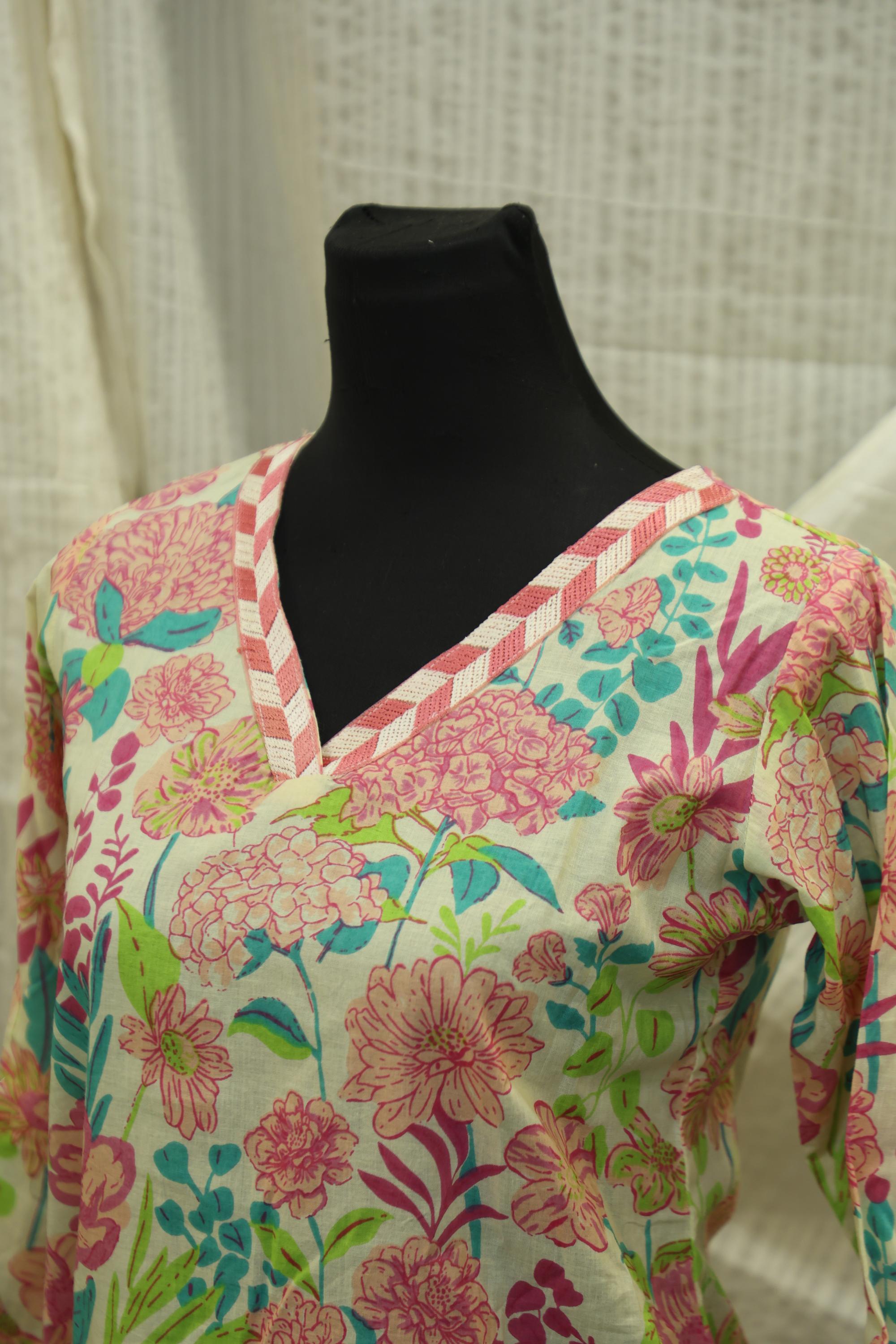 Cotton Ready-to-WearTunics - Elegant Design RMT-07