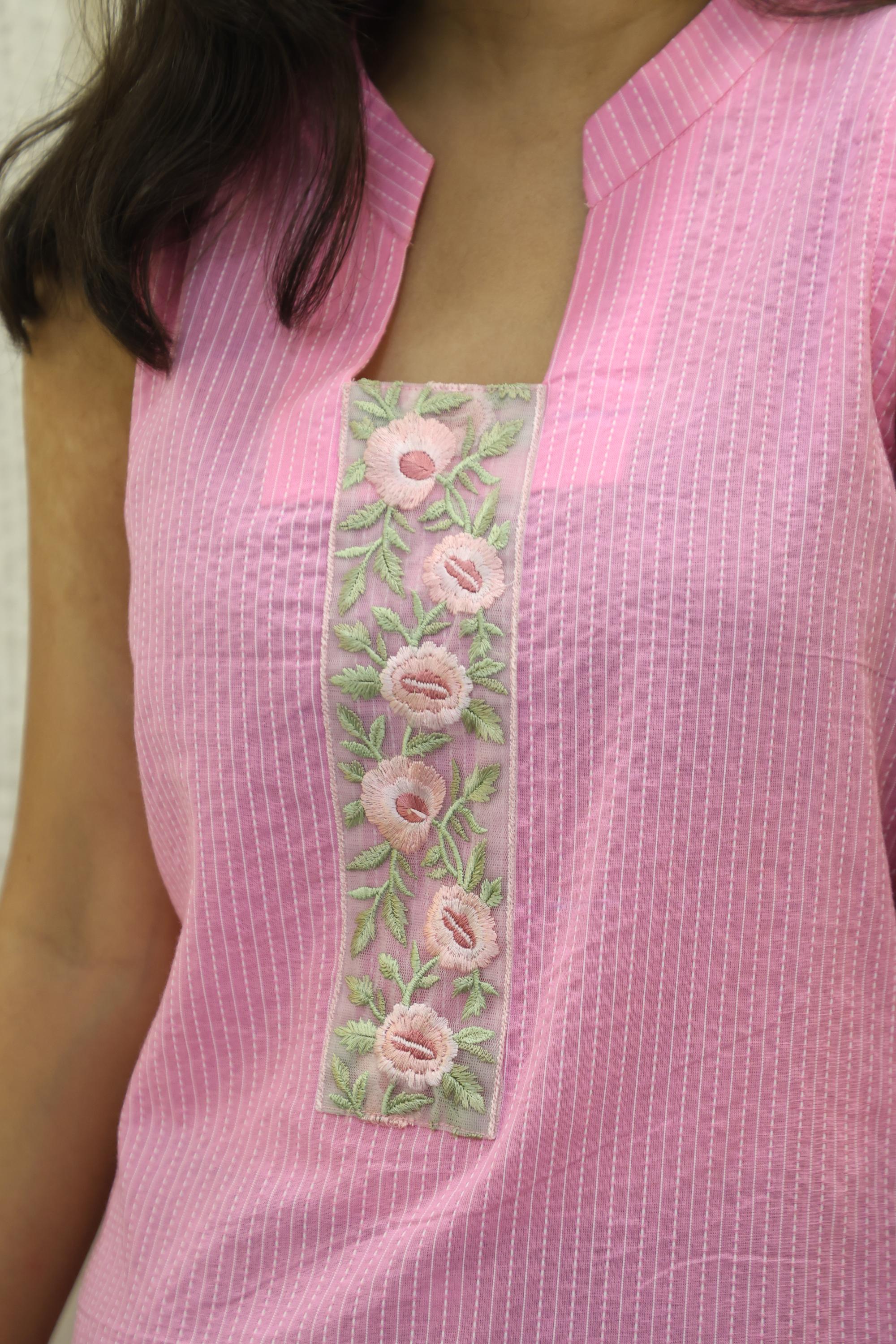 Cotton Ready-to-Wear Kurta - Elegant Ethnic Design RMK-19