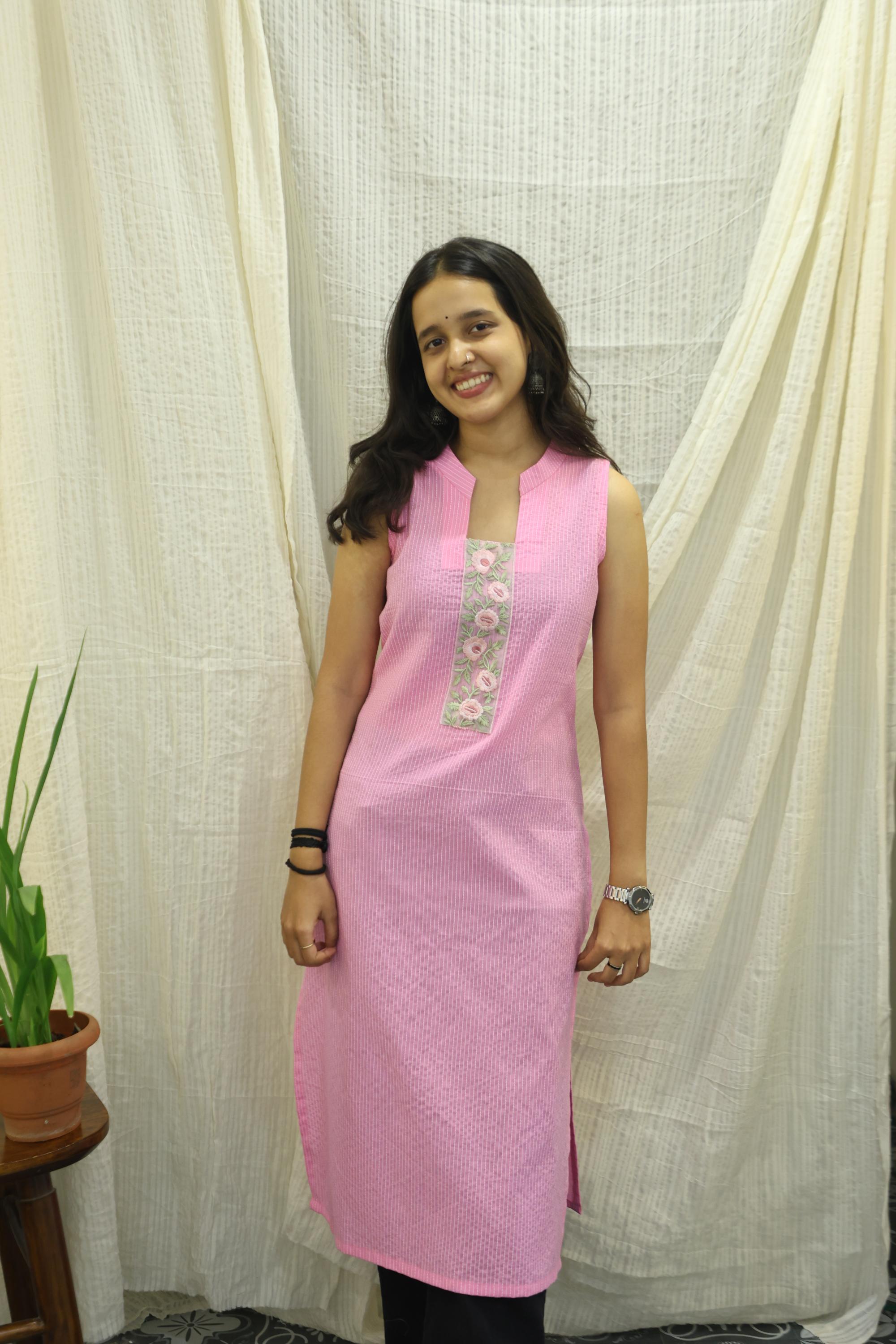 Cotton Ready-to-Wear Kurta - Elegant Ethnic Design RMK-19