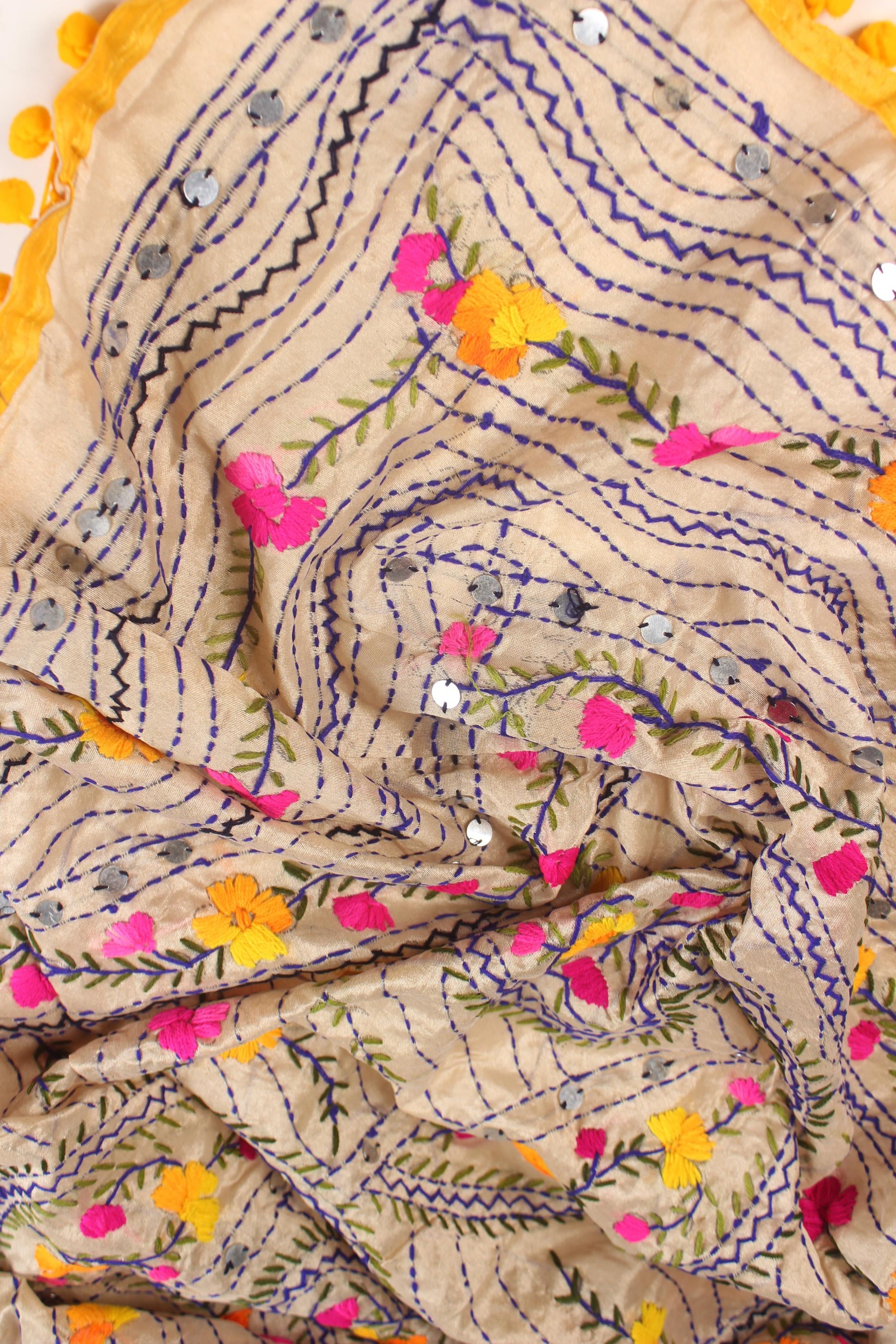Phulkari Green