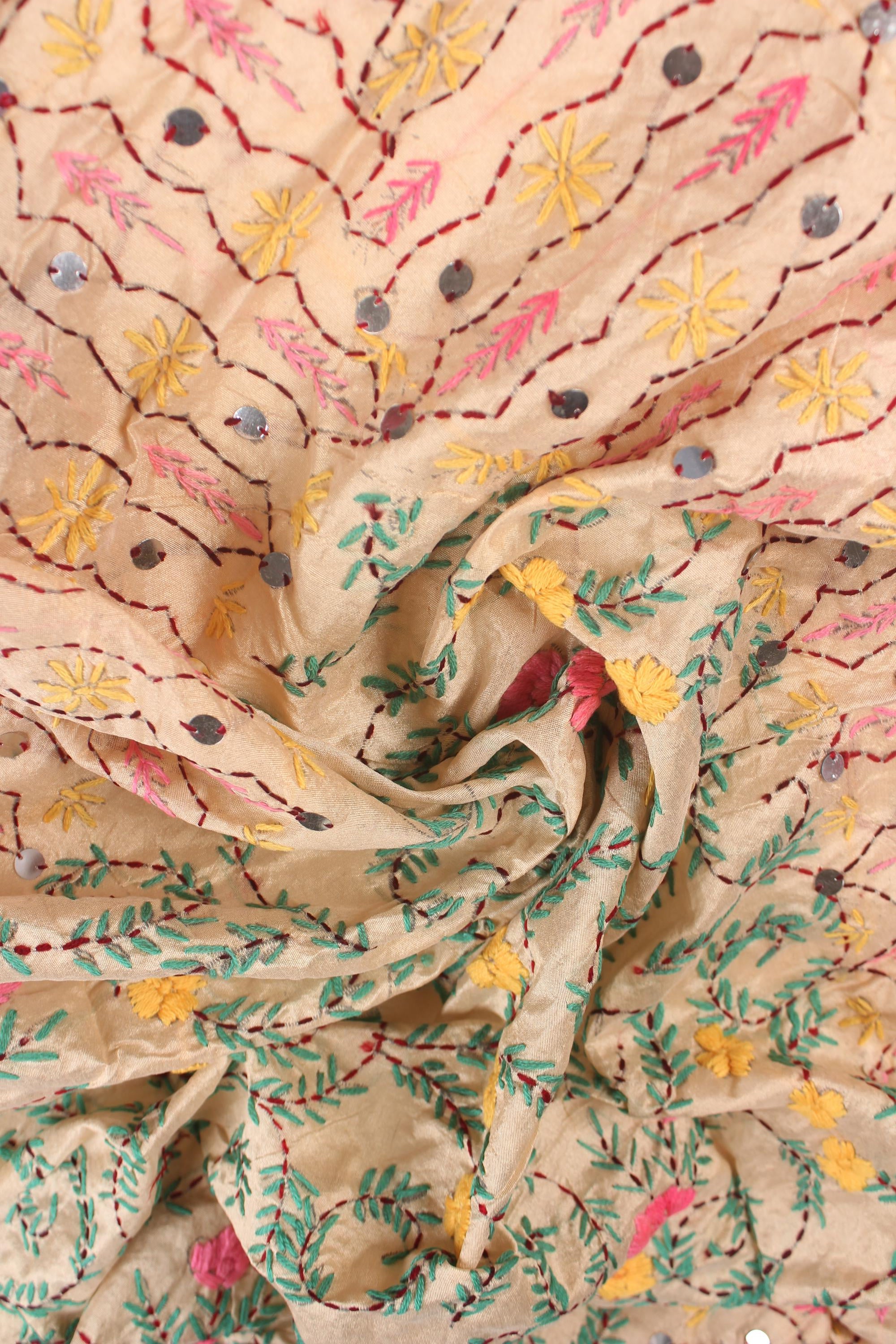 Phulkari Maroon